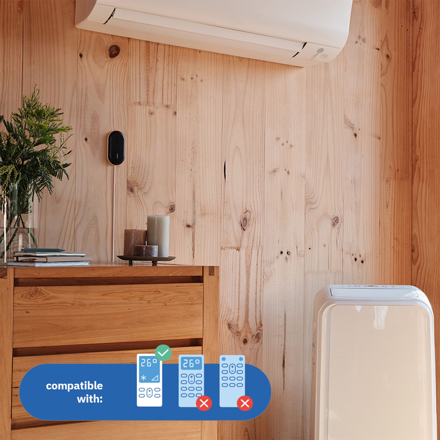 Netatmo Smart-Home-Station »Smarte Klimaanlagensteuerung«