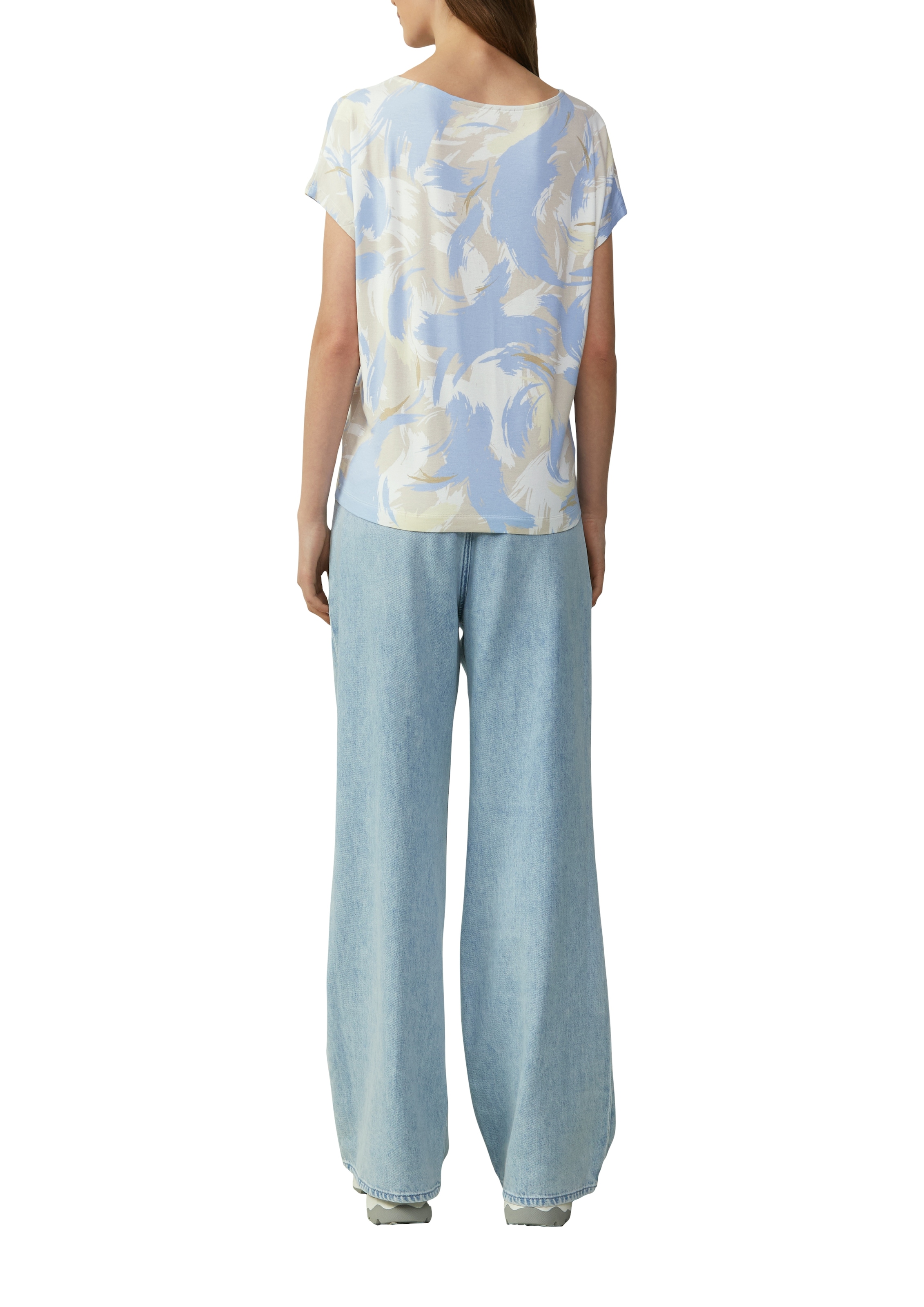 s.Oliver T-Shirt, mit All-Over Print