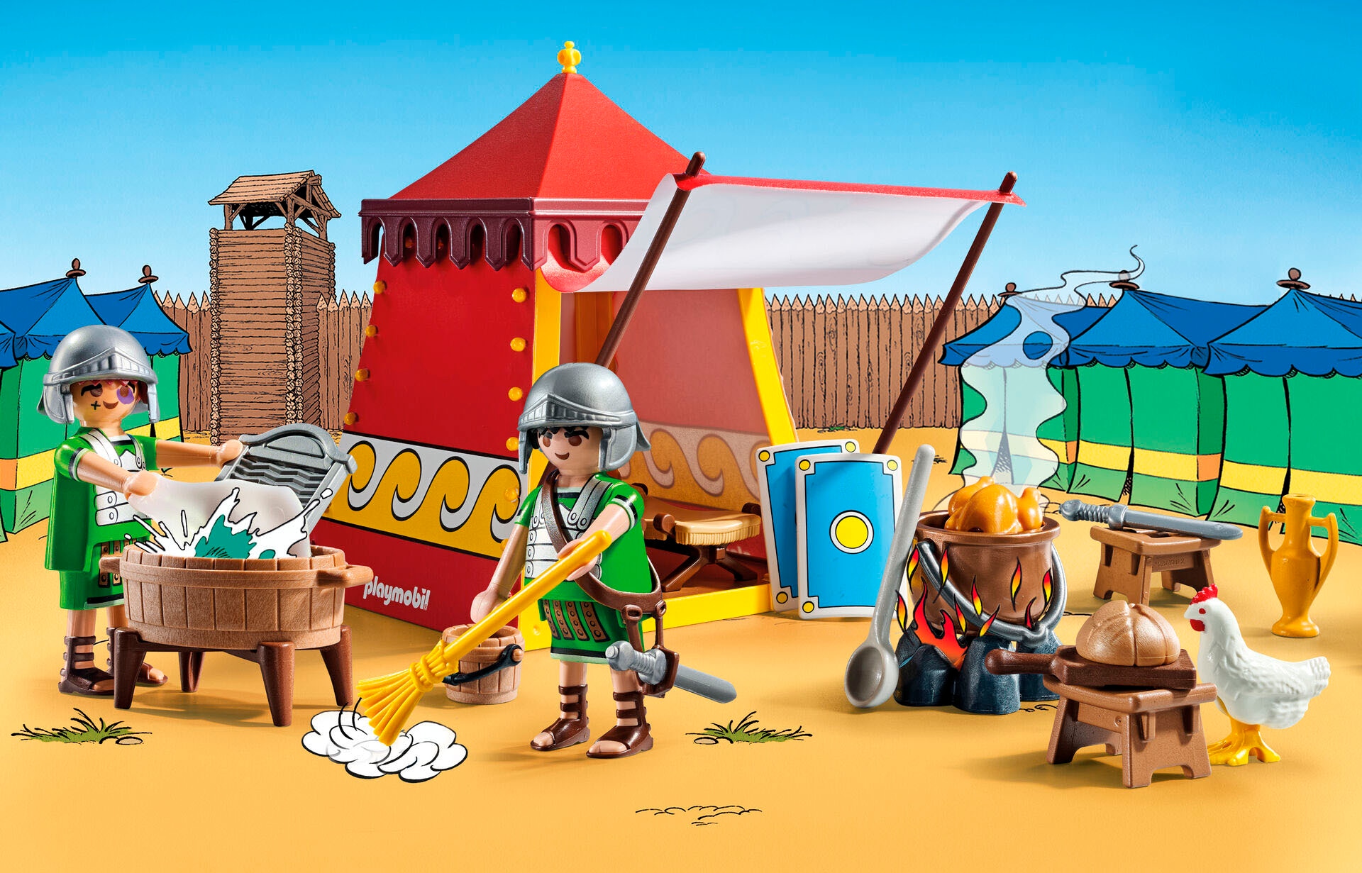 Playmobil® Konstruktions-Spielset »Asterix: Legionärszelt (71829), Playmobil Asterix«, (51 St.), Made in Europe