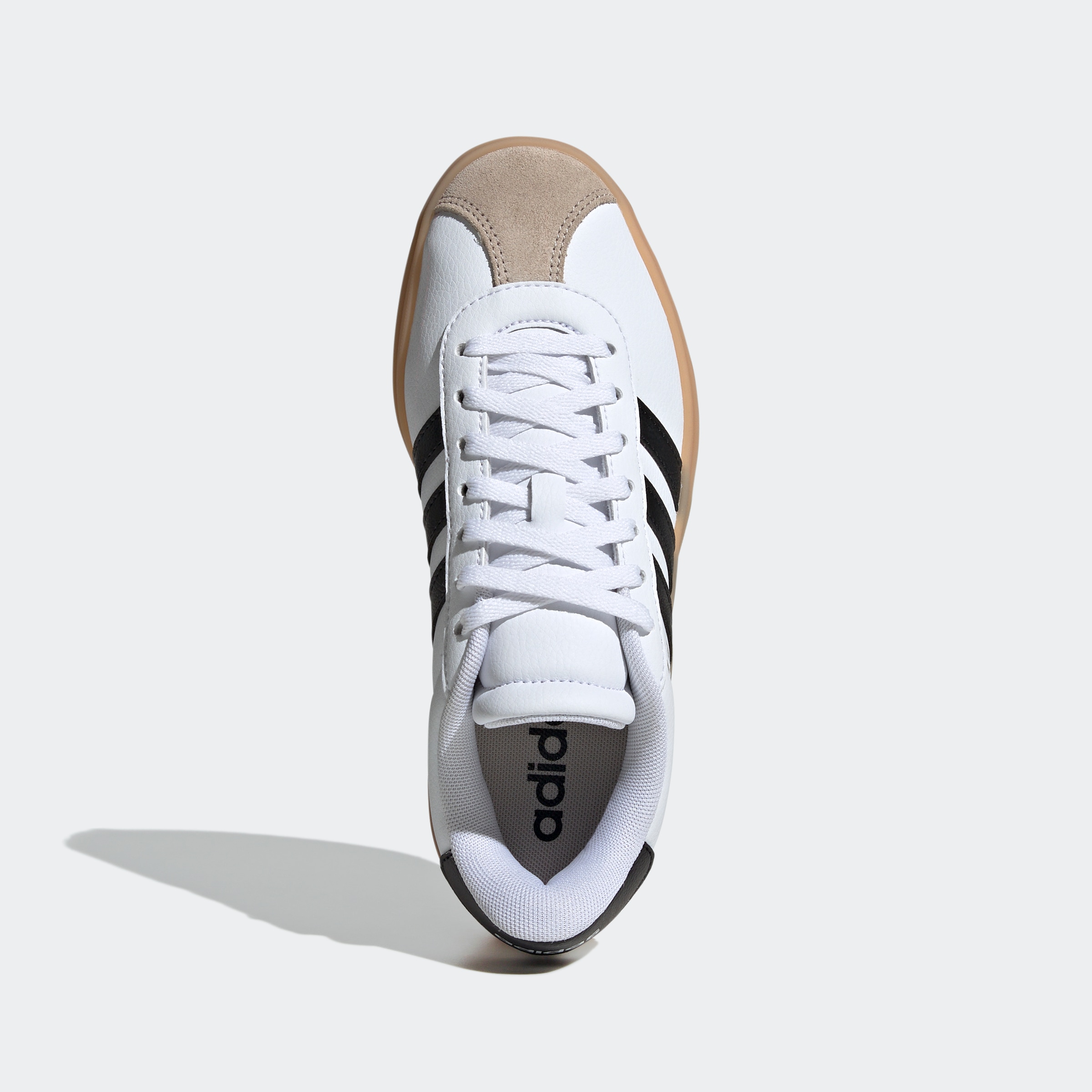 adidas Sportswear Sneaker »VL COURT BOLD LIFESTYLE KIDS«, Design auf den Spuren des adidas Gazelle Bold