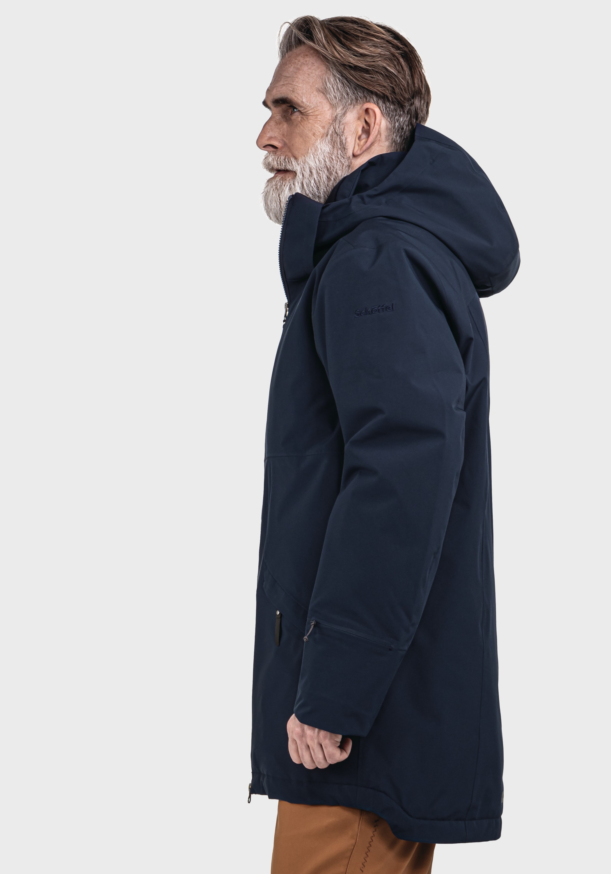 Schöffel Langjacke »Urban Ins Parka Style Malkay MNS«, mit Kapuze
