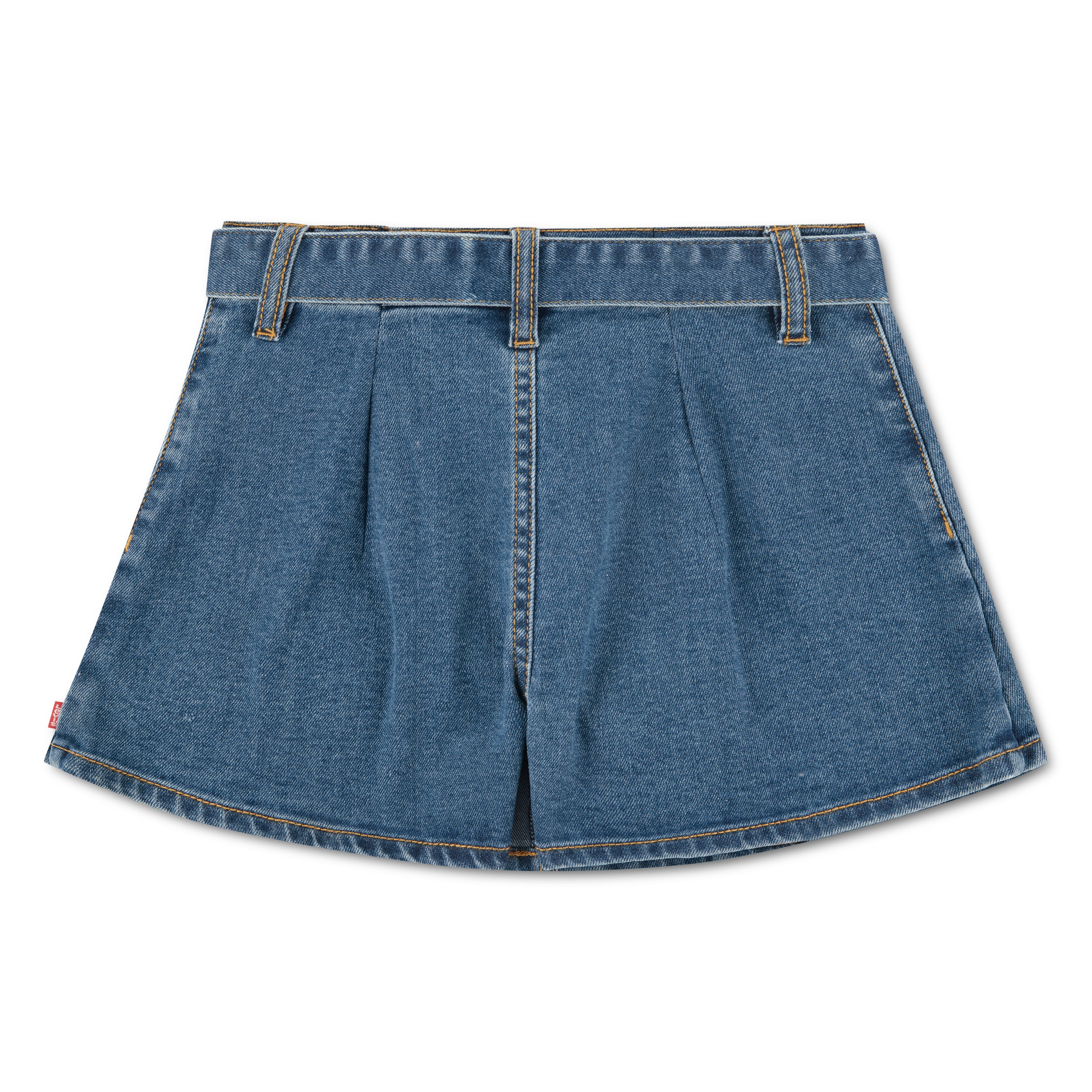 Levi's® Kids Jeansrock »LVG PLEATED SKORT W BELT« Denim-Rock-Shorts mit Jeans-Gürtel - für Girls