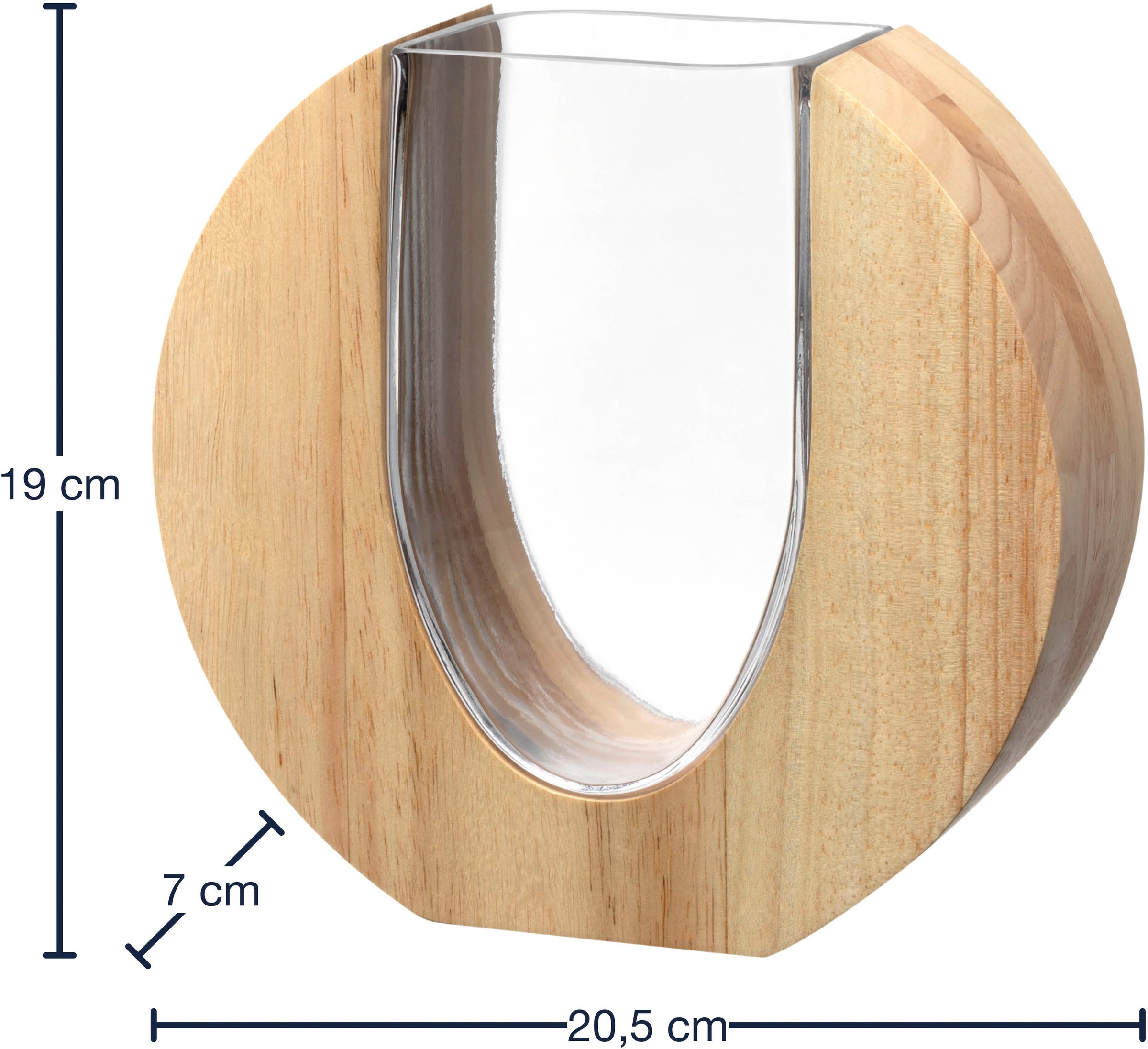 LEONARDO Dekovase »Vase LEGNO«