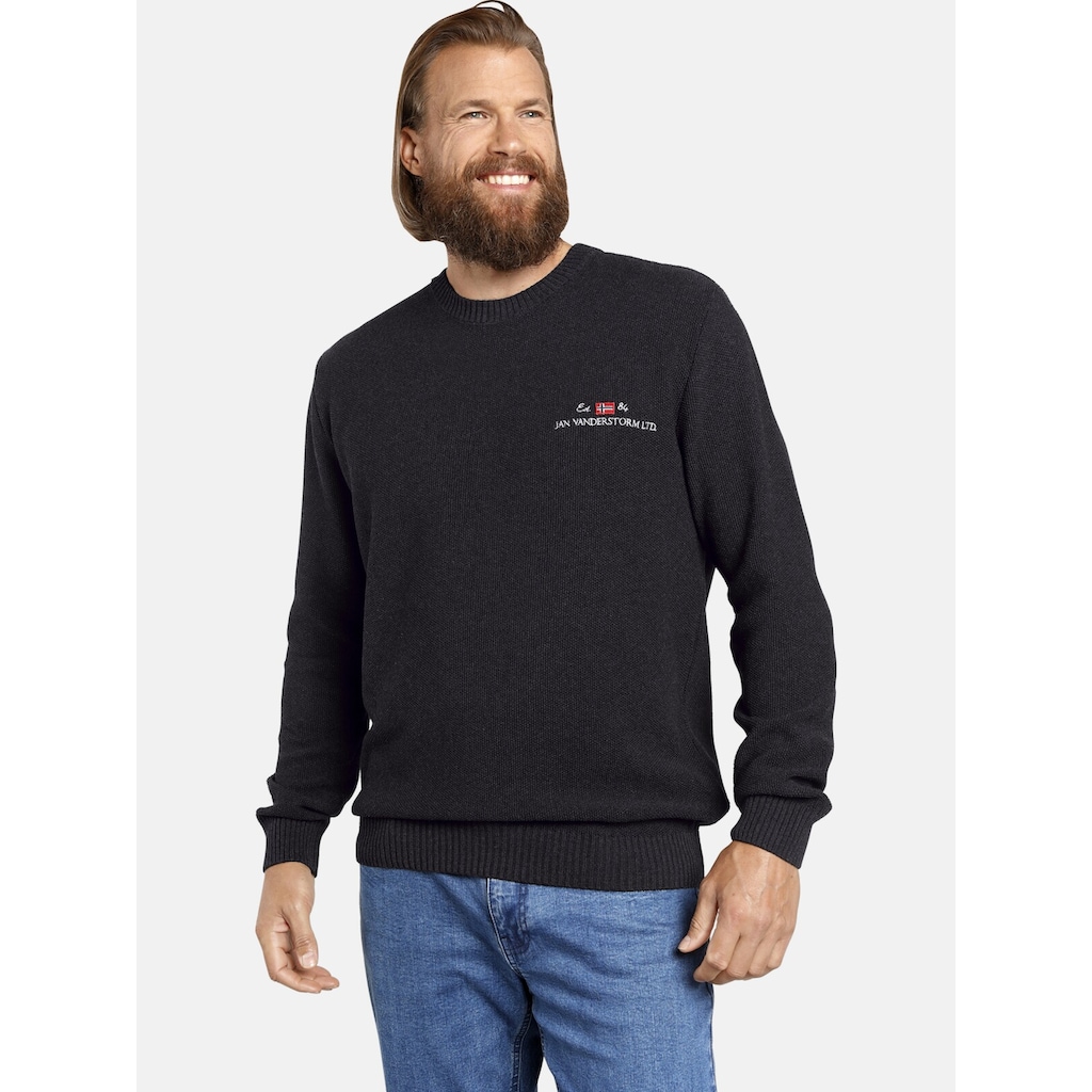 Jan Vanderstorm Strickpullover »Pullover ALBREKT«