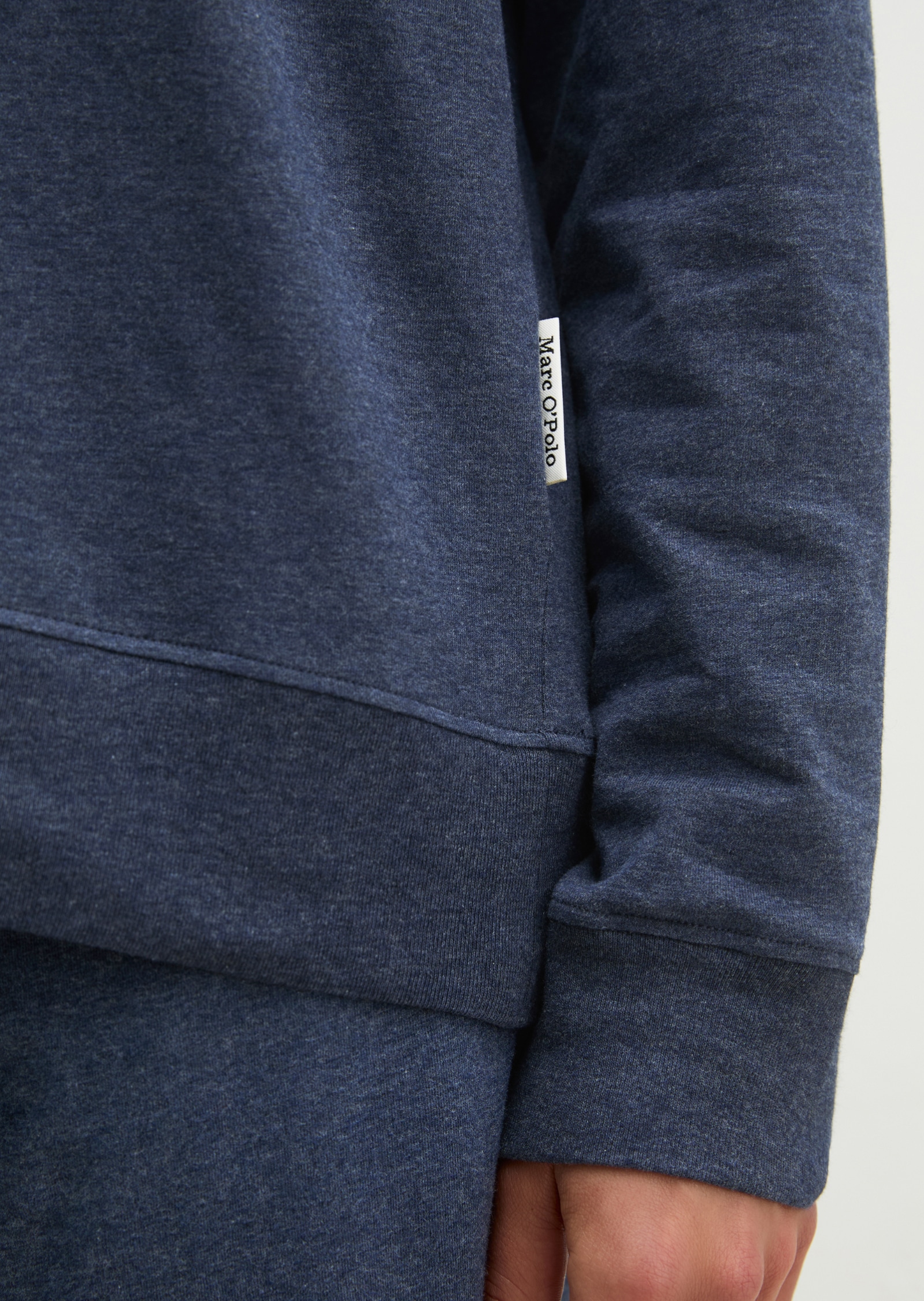 Marc O'Polo Pyjamaoberteil lässige Passform, Langarm, für Homewear, aus Jersey, mit Rundhals