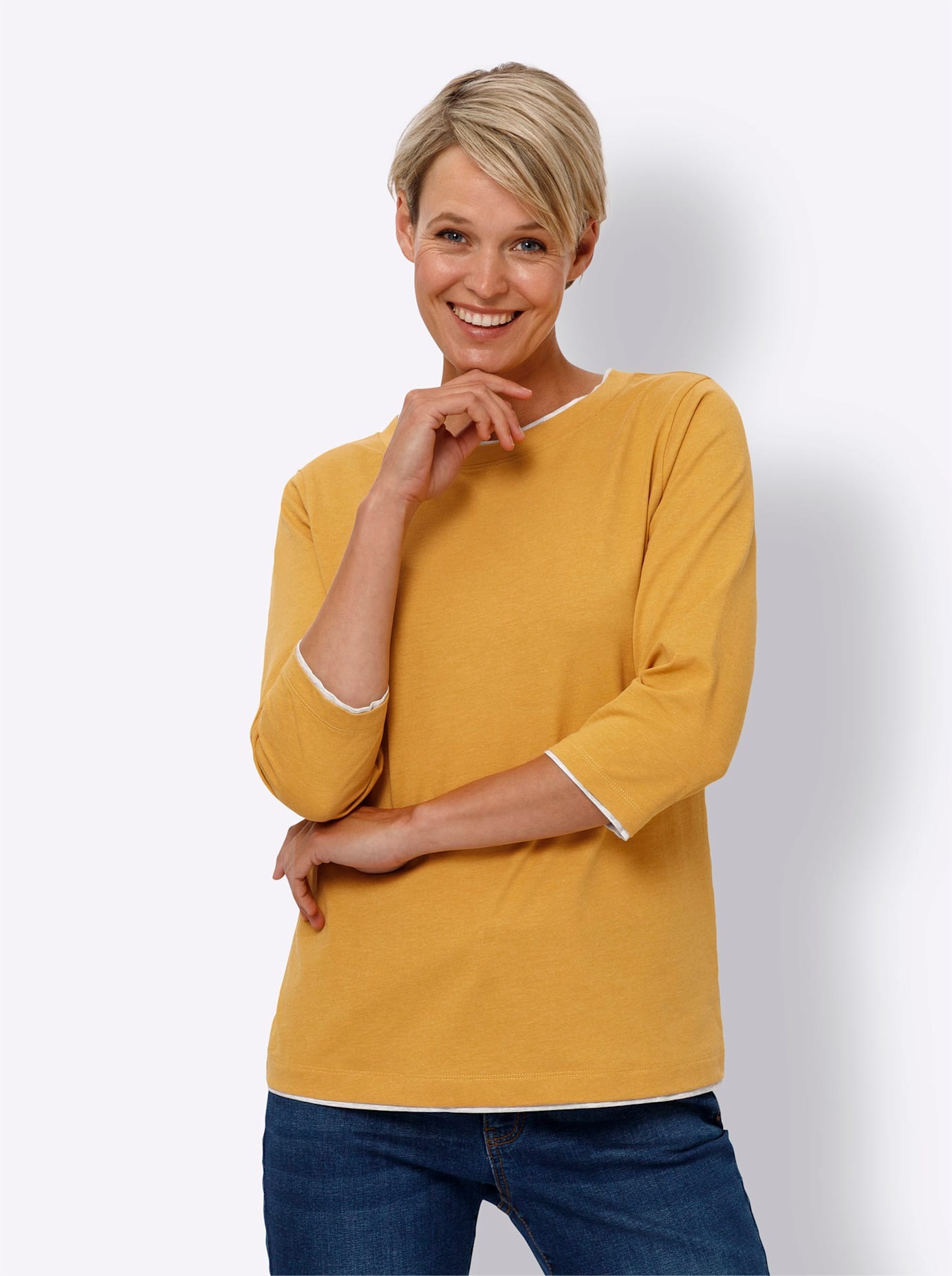 Classic Basics 3/4-Arm-Shirt »3/4-Arm-Shirt«, (1 tlg.)