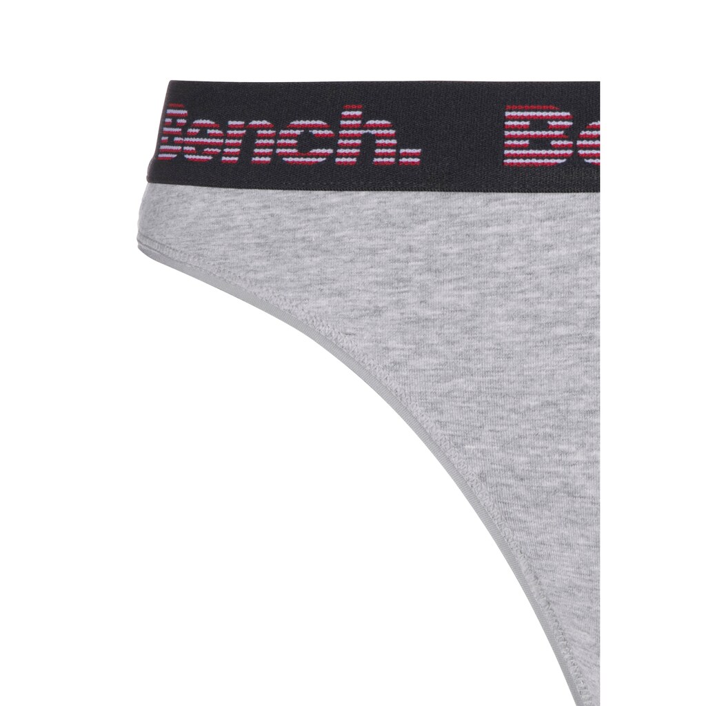 Bench. String, (4 St.), mit weichem Logo-Webbündchen