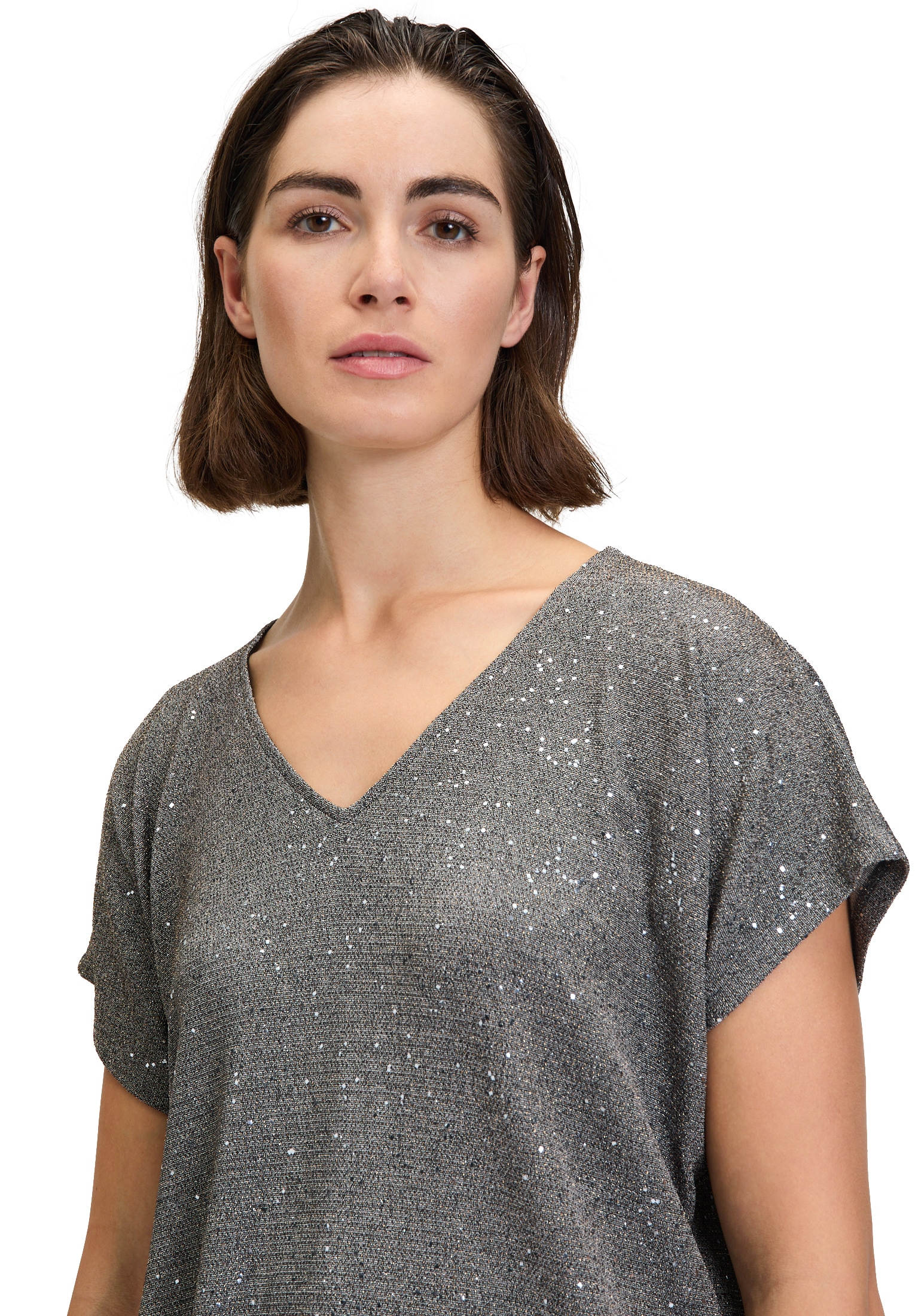 Vera Mont Klassische Bluse »Blusenshirt mit V-Ausschnitt«