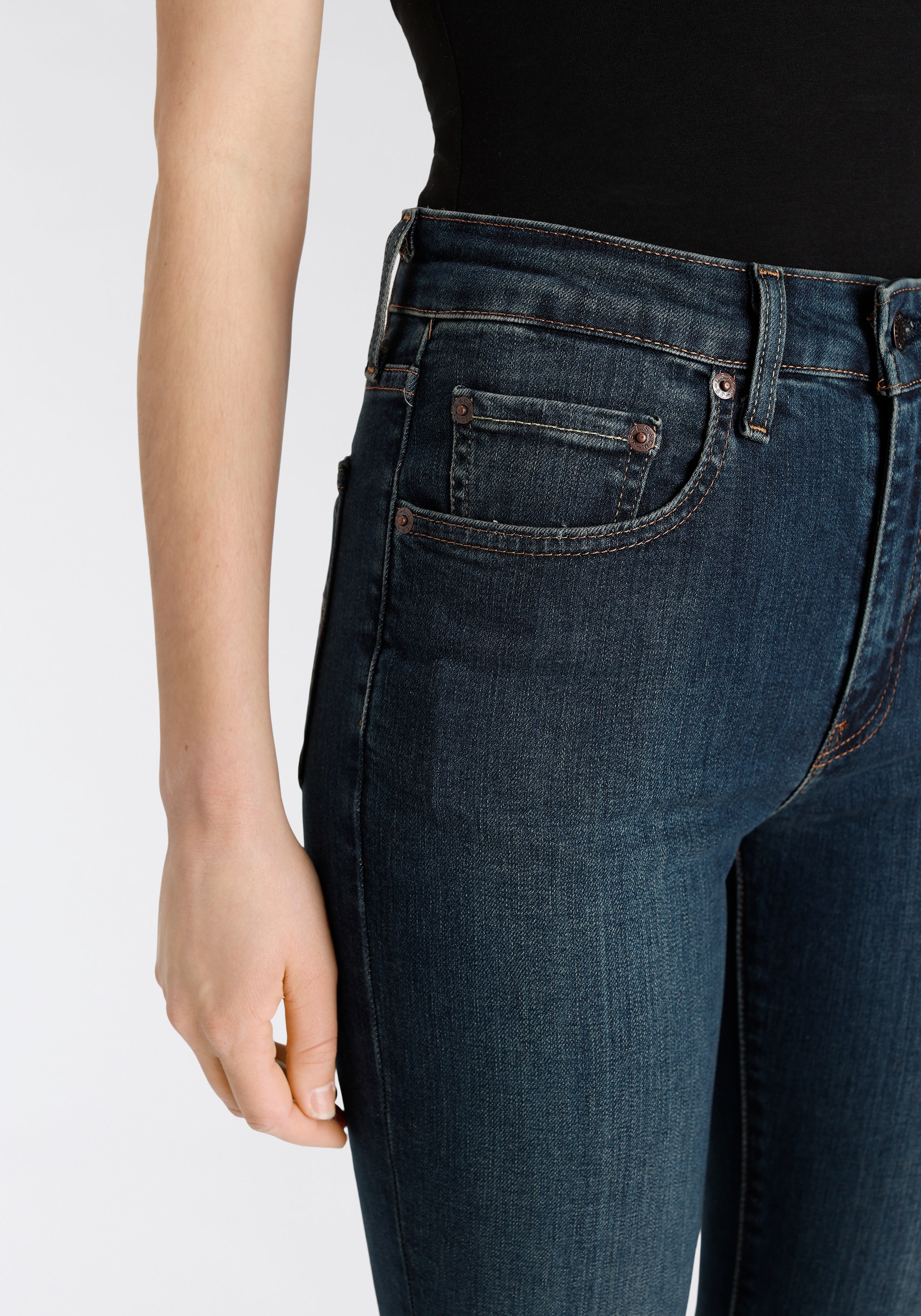 Levi's® Skinny-fit-Jeans »721 High rise skinny«, mit hohem Bund