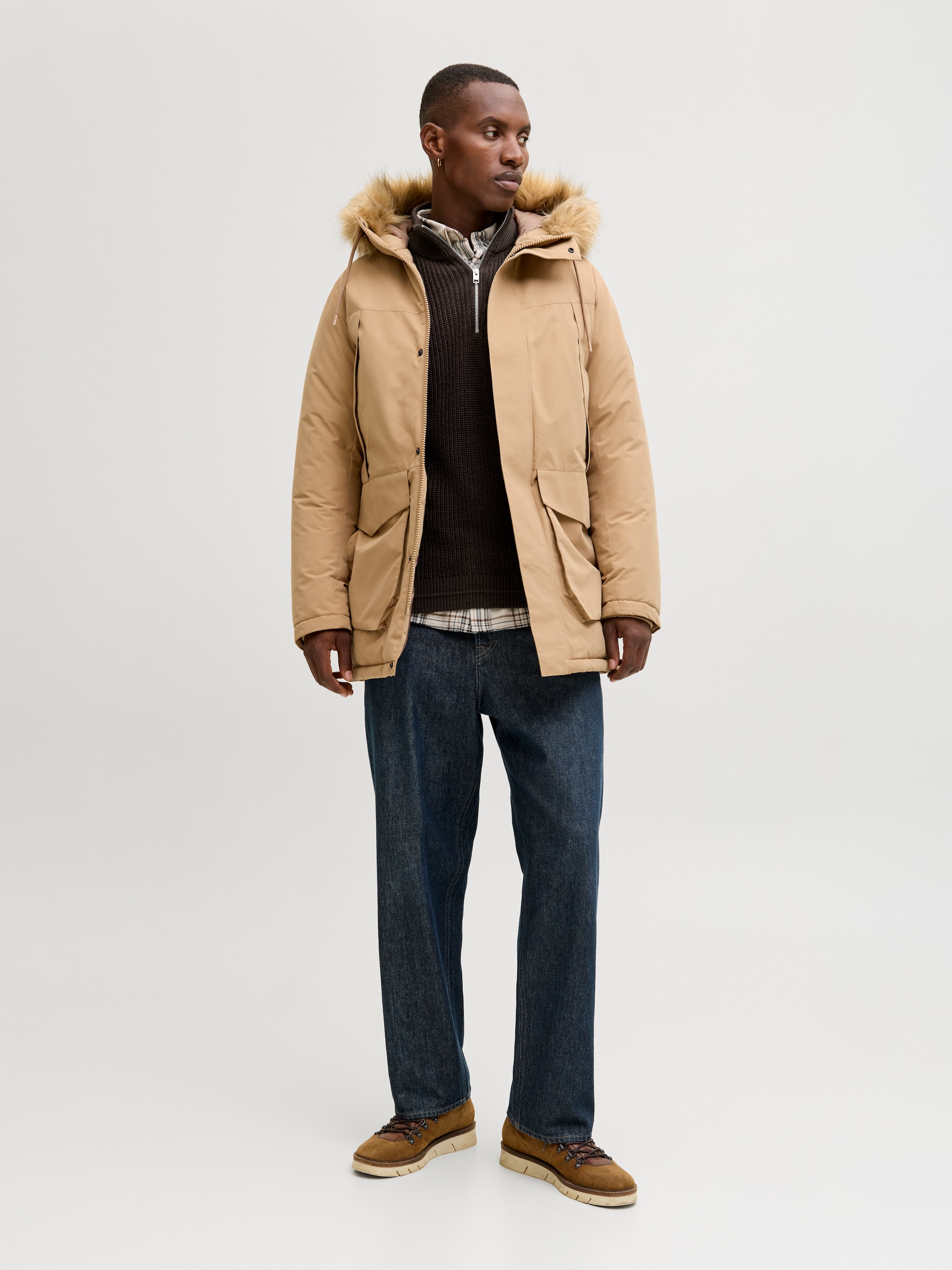 Jack & Jones Troyer »JJKAITO KNIT HALF ZIP BF«