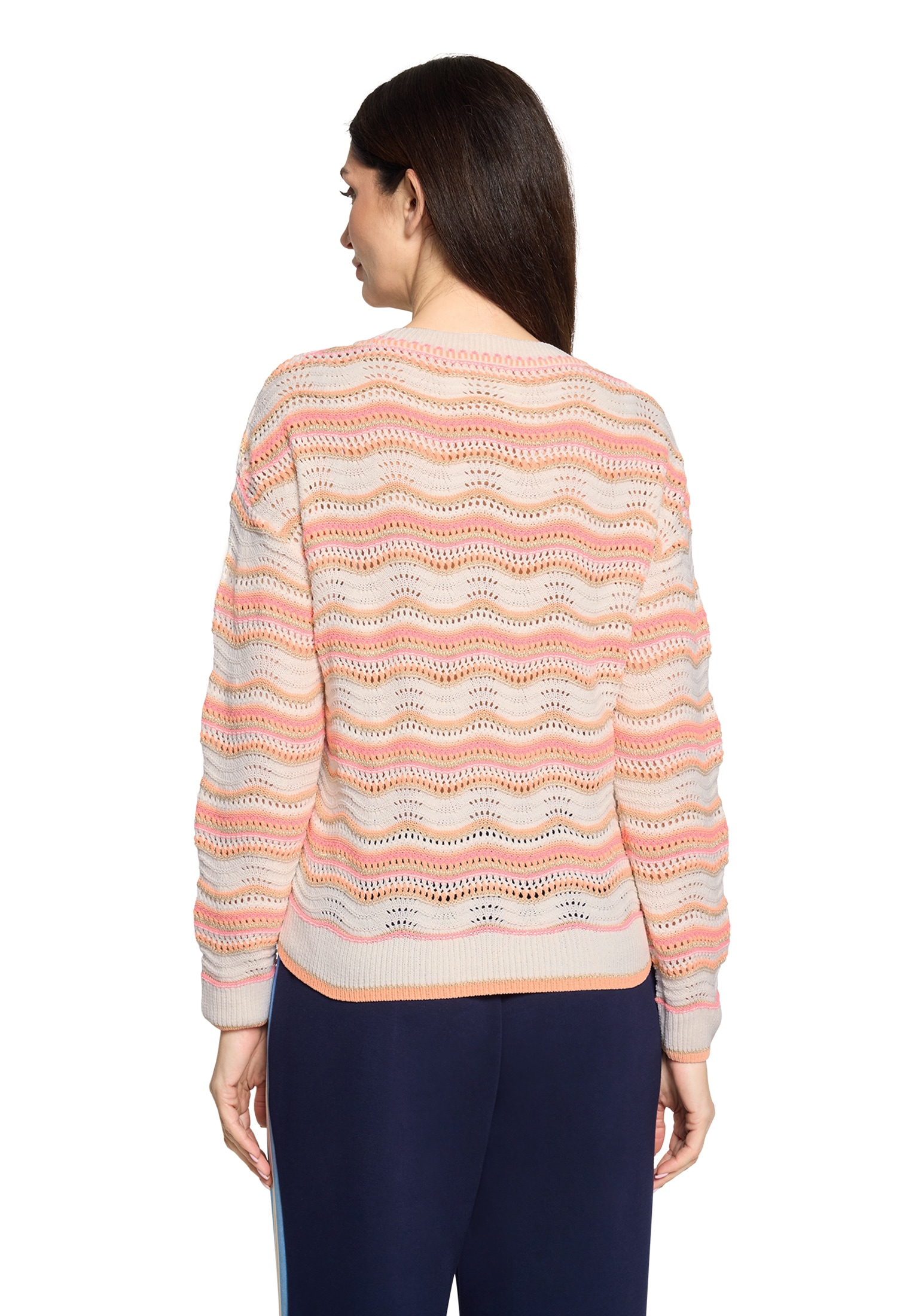 Cartoon Strickpullover »Strickpullover mit Rundhalsausschnitt«