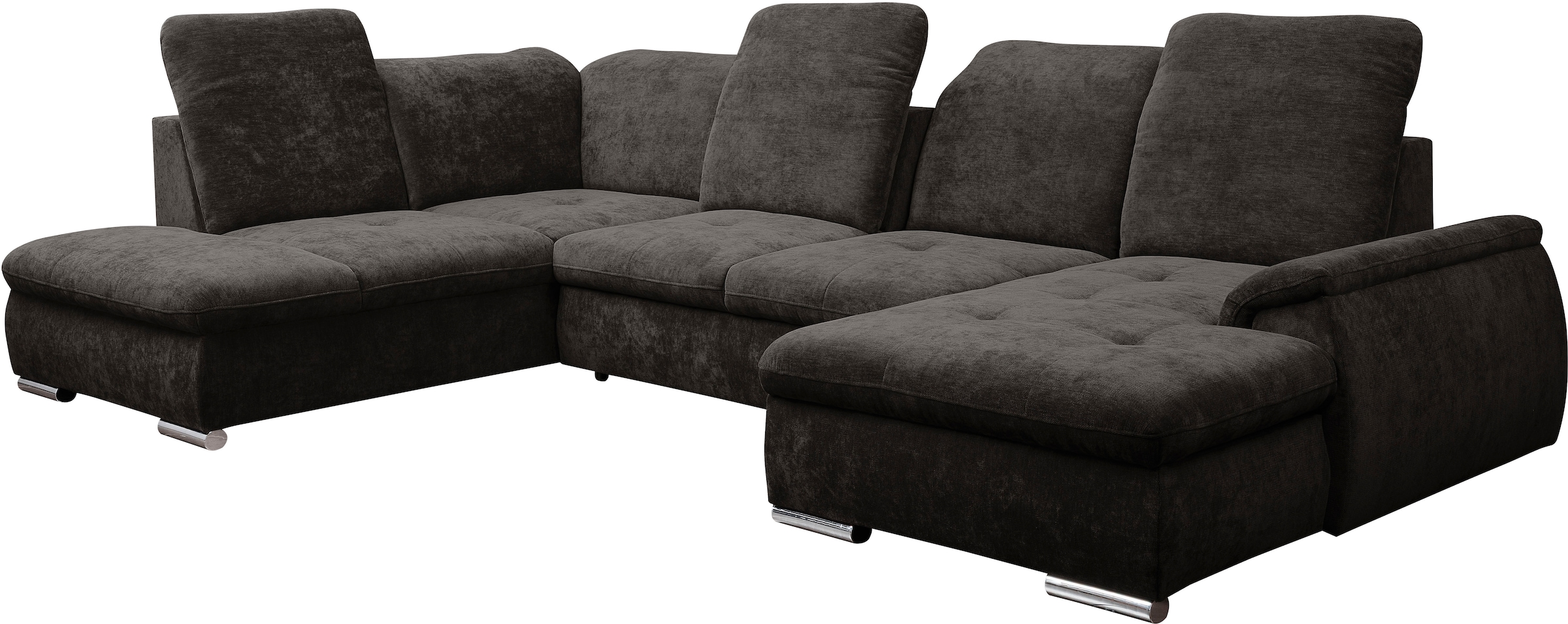 WERK2 Wohnlandschaft »Pula, modern, funktionell und gemütlich« verstellbare Kopfteile, mit Schlaffunktion und Bettkasten