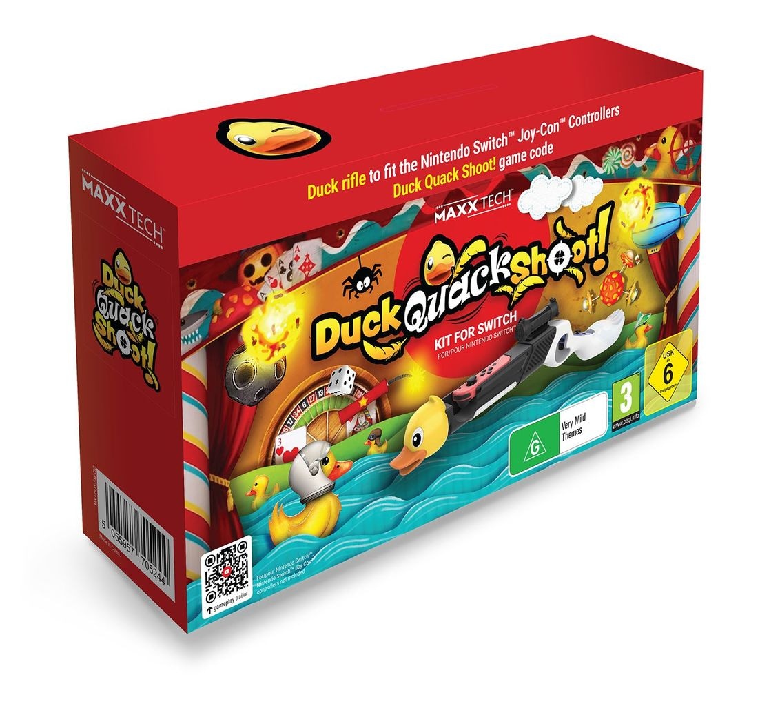 Spielesoftware »Duck, Quack, Shoot! (Code in a Box inkl. Entengewehr)«, Nintendo Switch