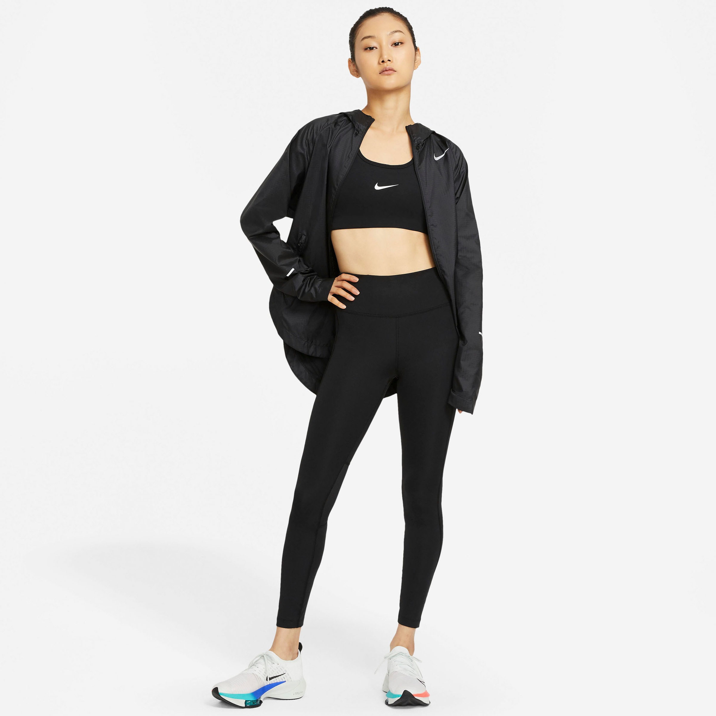 Nike Lauftights »EPIC FAST WOMEN'S MID-RISE POCKET RUNNING LEGGINGS«