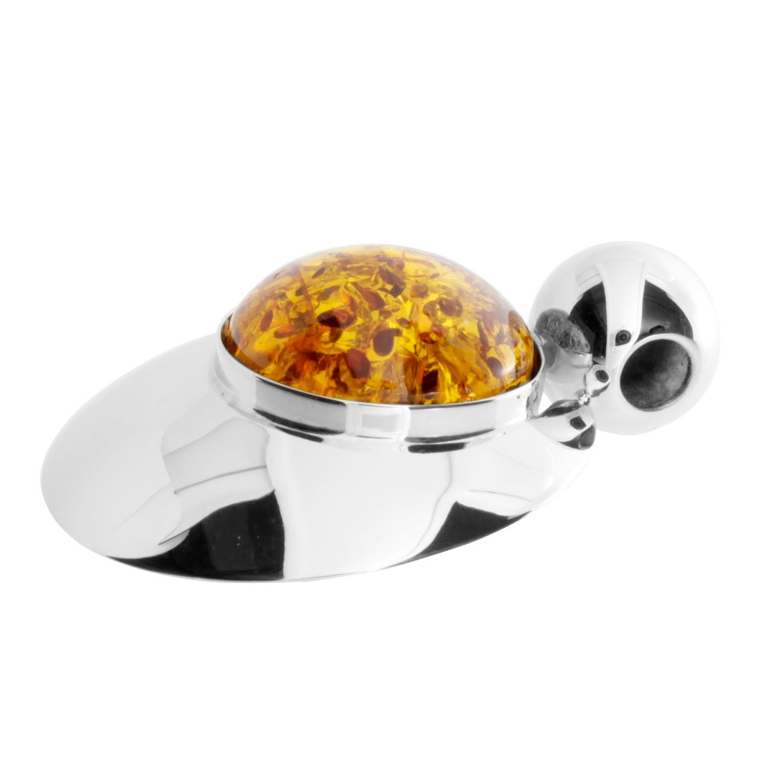 OSTSEE-SCHMUCK Kettenanhänger »- Skyla - Silber 925/000 - Bernstein«