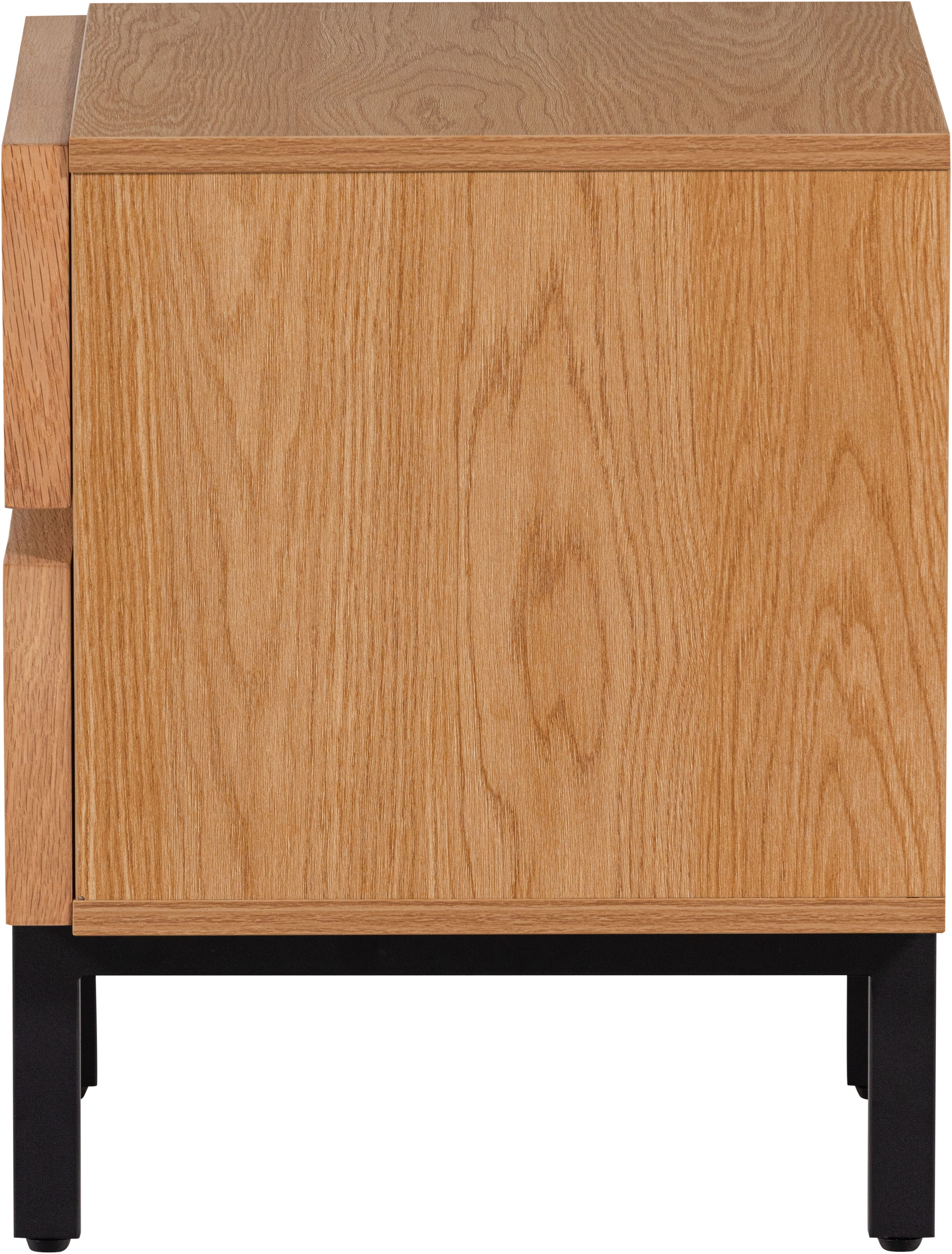 WOOOD Nachtkommode »Tours mit kompakter Ausführung und Melamin-MDF B 45 x T 42 x H 51 cm« Tragkraft Deckplatte 50 kg, kratz- und hitzebeständig