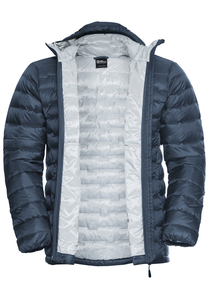 Jack Wolfskin Daunenjacke »PASSAMANI DOWN HOODY M RDS«, mit Kapuze