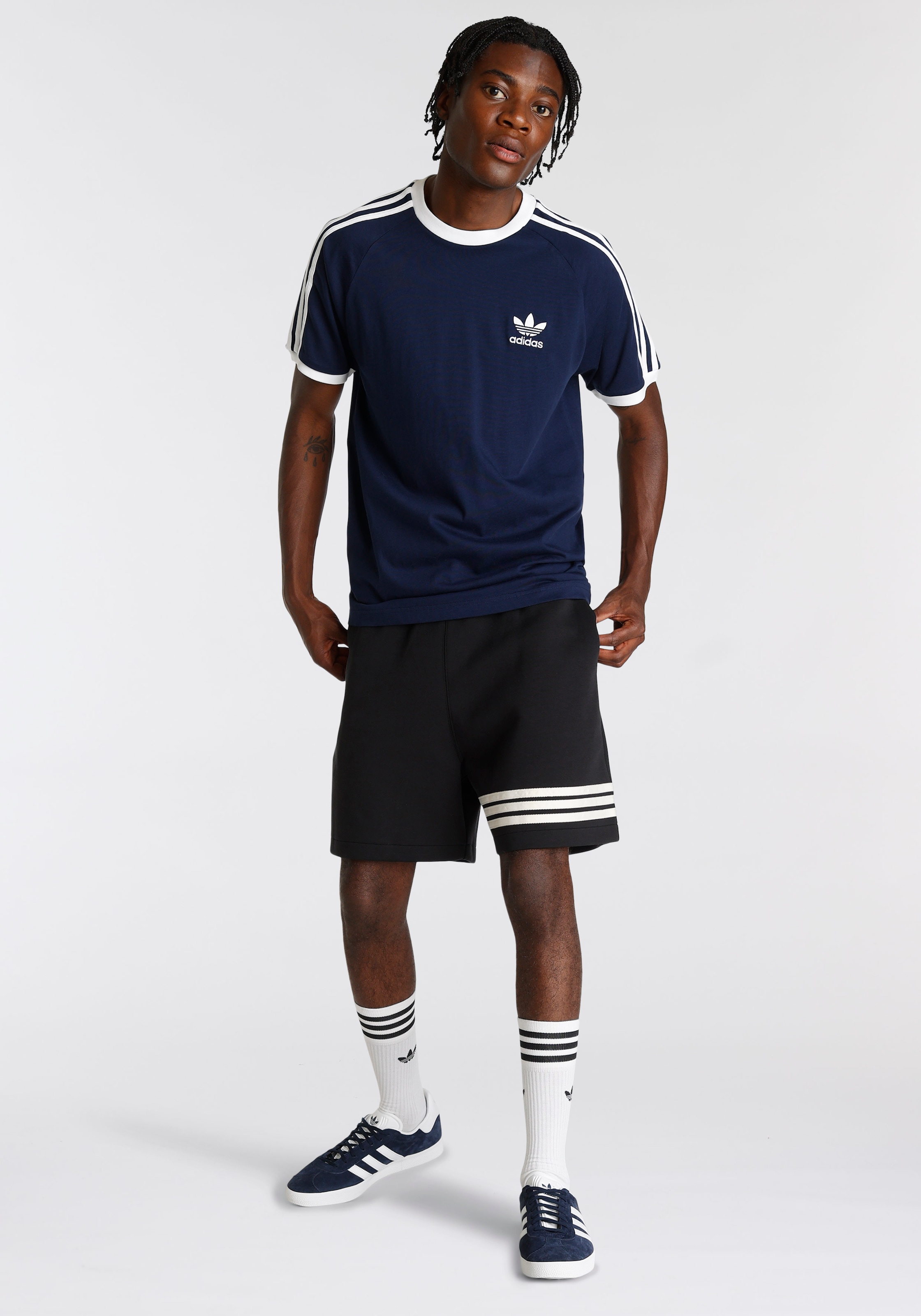 adidas Originals T-Shirt »3-STRIPES TEE«, drei Streifen T-Shirt