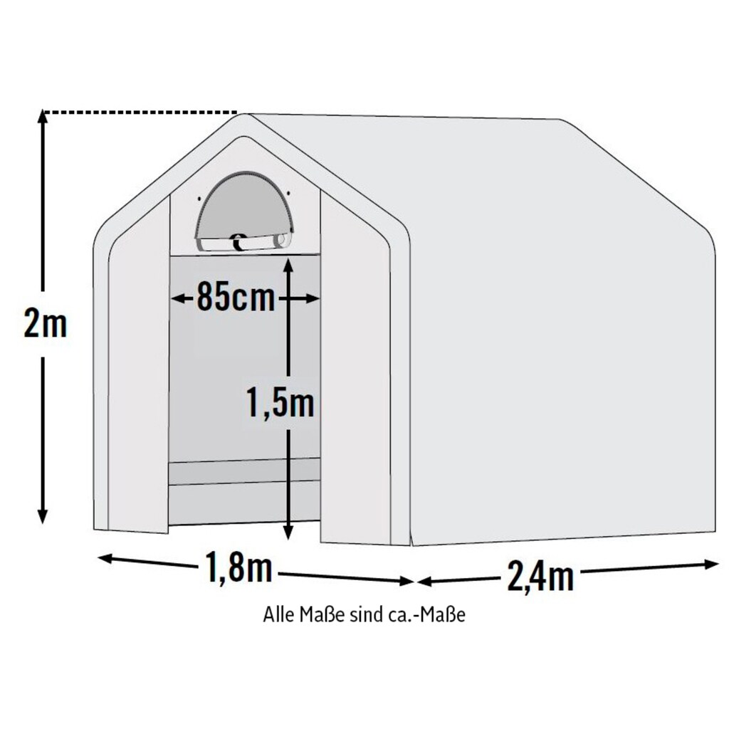 ShelterLogic Foliengewächshaus »SL70600«