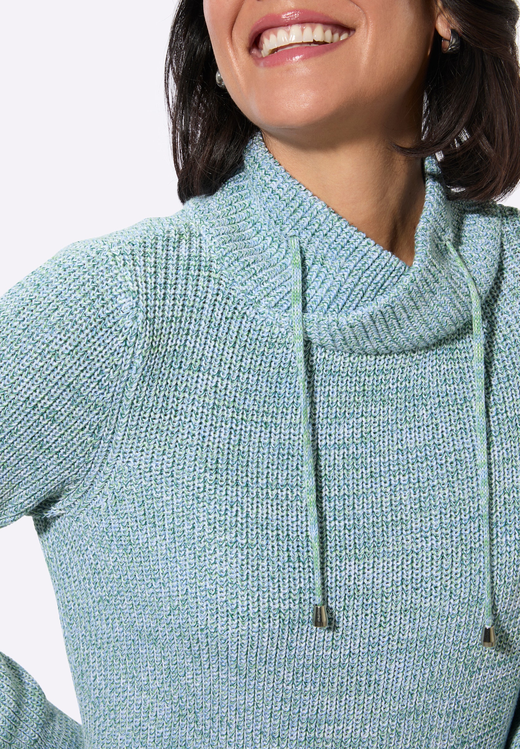 Witt Strickpullover »Stehkragen-Pullover Stehkragenpullover in Melange-Optik«