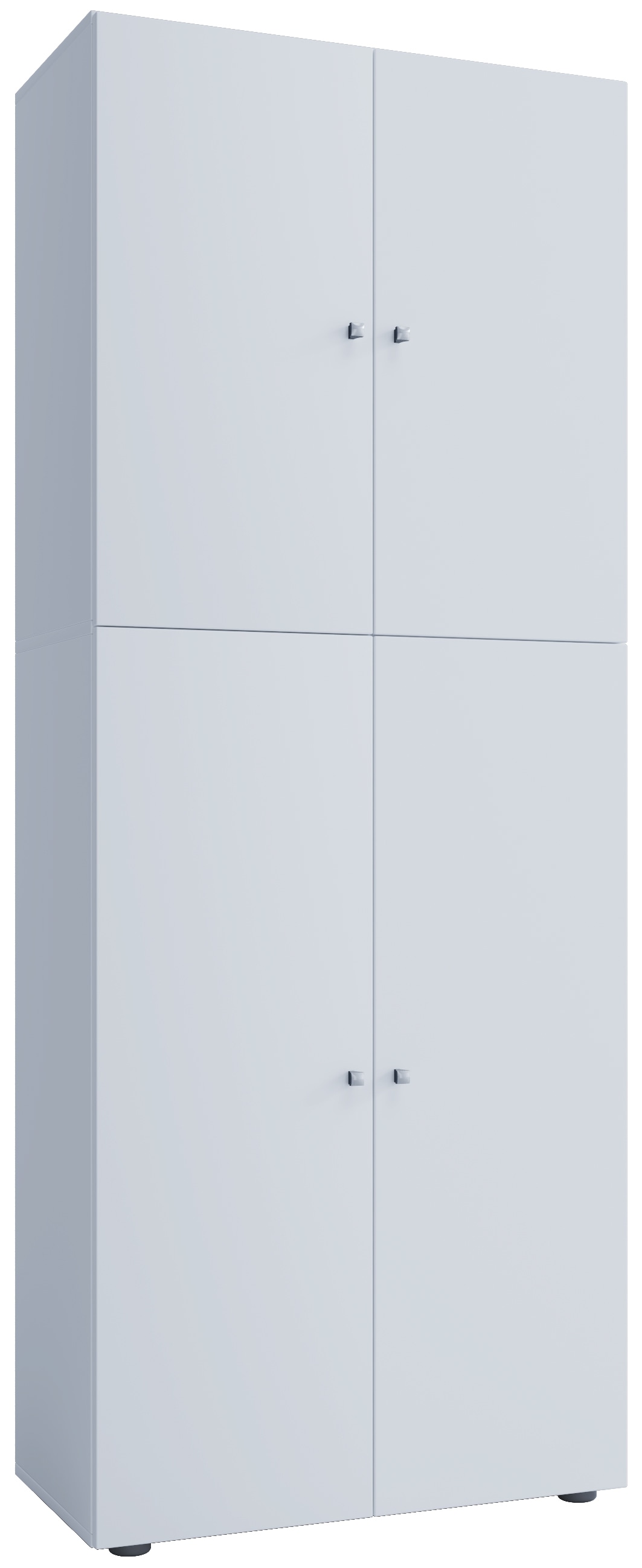 VCM Kleiderschrank »VCM Holz Kleiderschrank | Schrank mit 5 Fächern und Drehtüren | Maße ca. B. 70 x H. 184 x T. 40 cm ¿ Lona«, (1 St.)