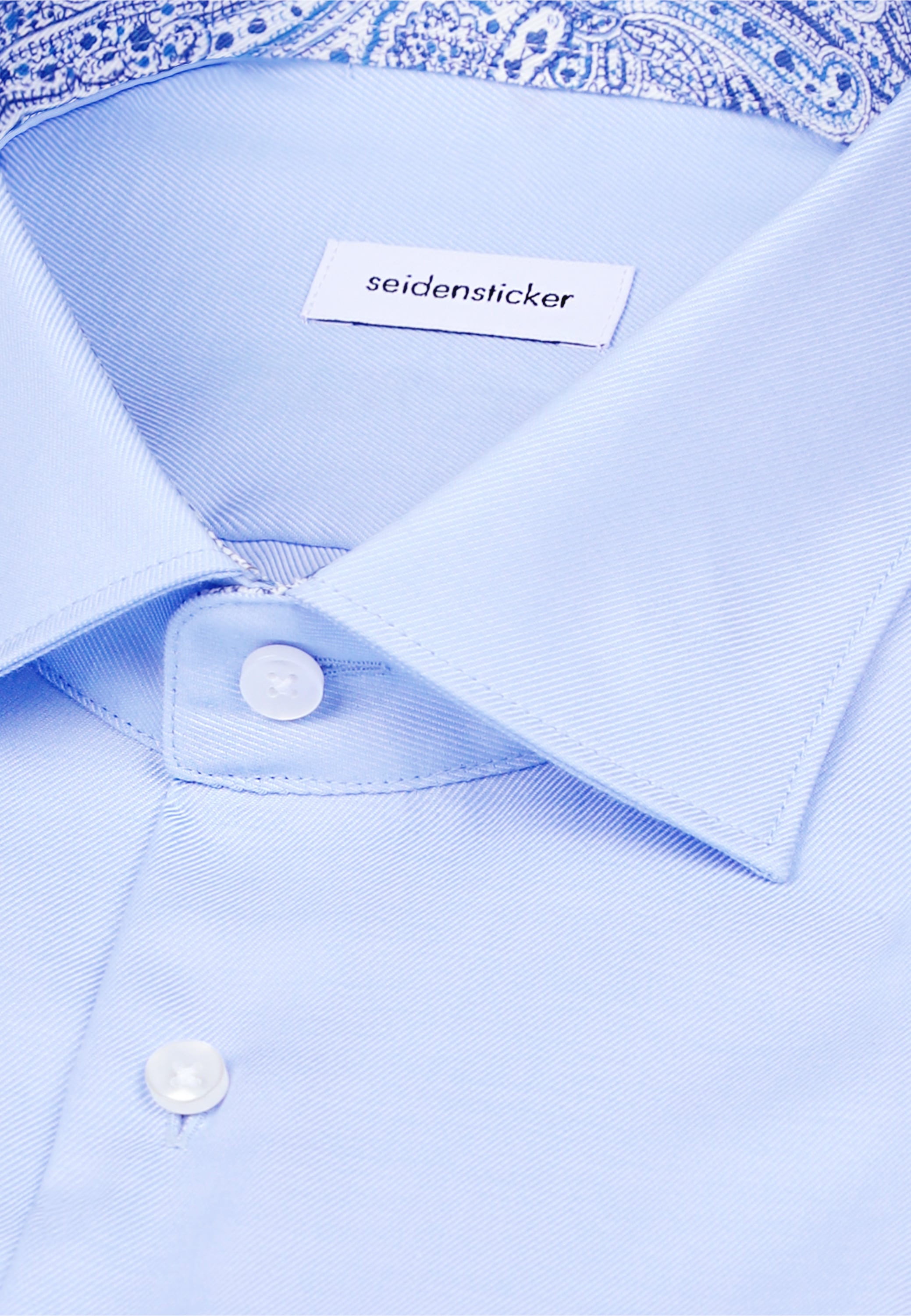 seidensticker Businesshemd »Schwarze Rose« Regular 1/2 Kentkragen Uni