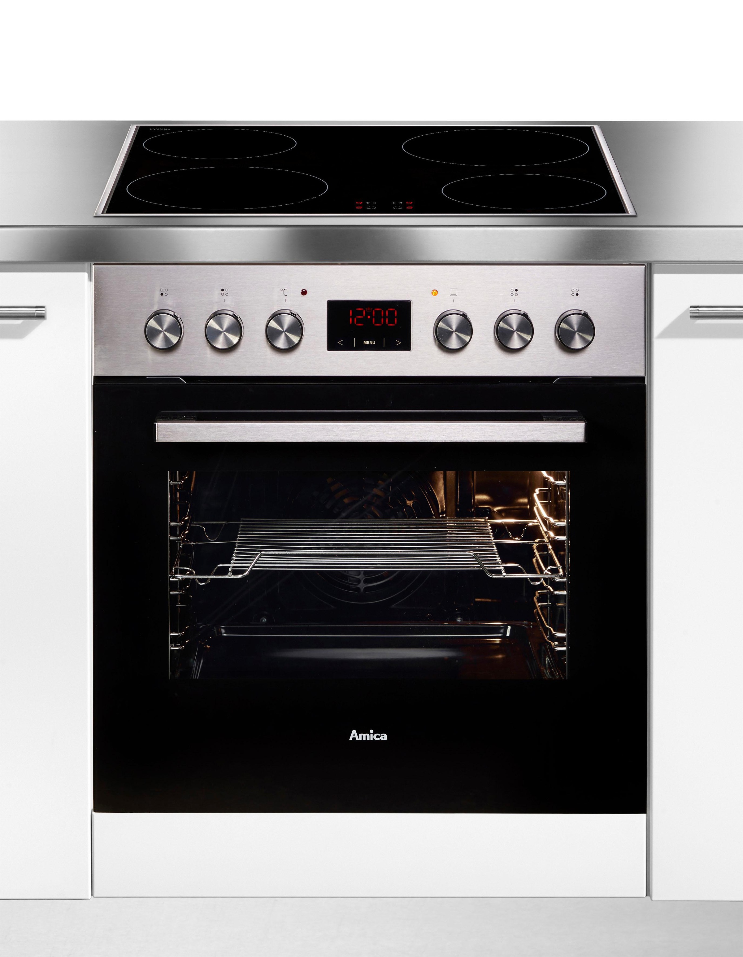 Induktions Herd-Set, Teleskopauszug nachrüstbar