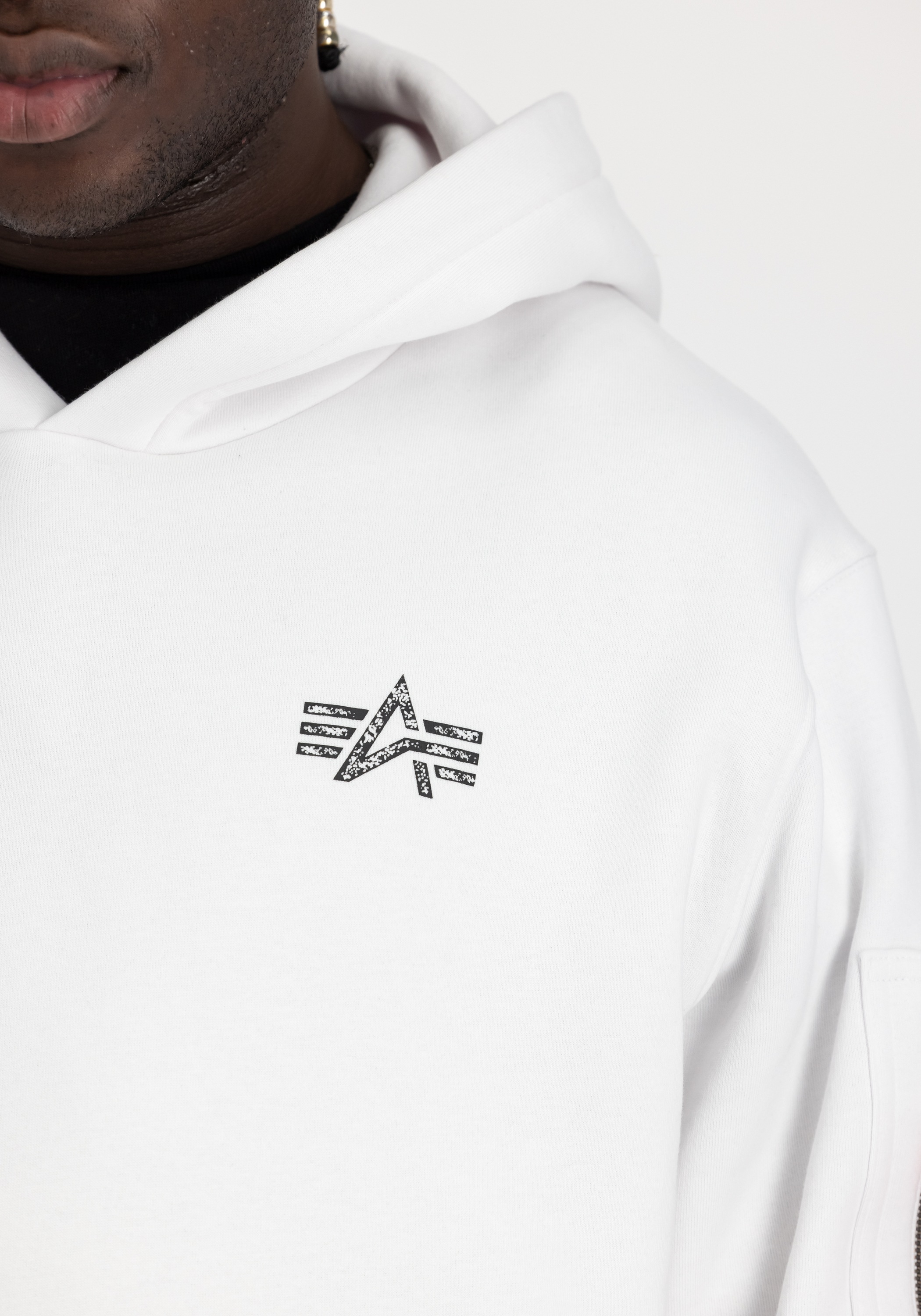 Alpha Industries Hoodie »Alpha Industries Men - Hoodies Signature Backprint Hoodie«