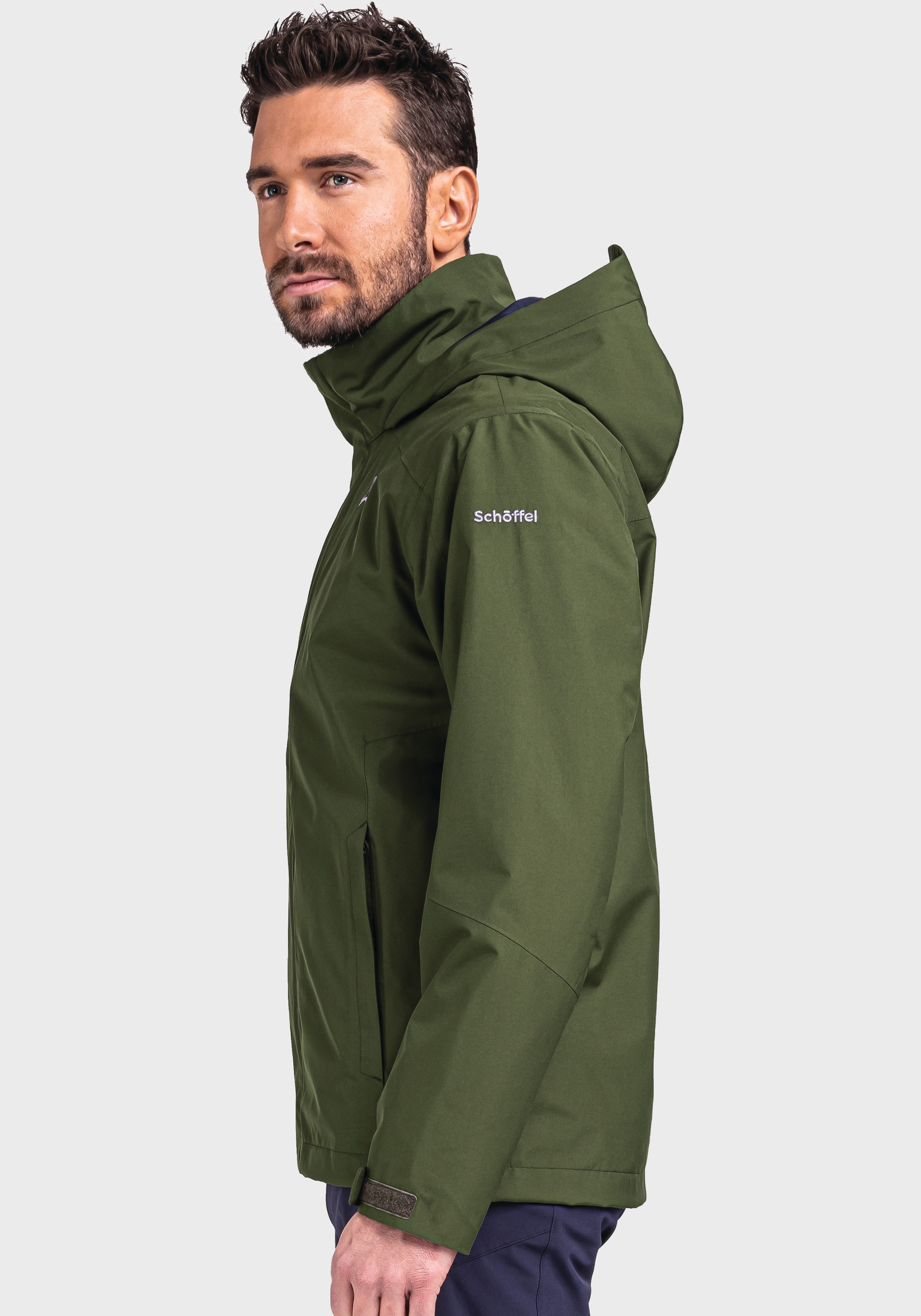 Schöffel Doppeljacke »3in1 Jacket Partinello M«, mit Kapuze