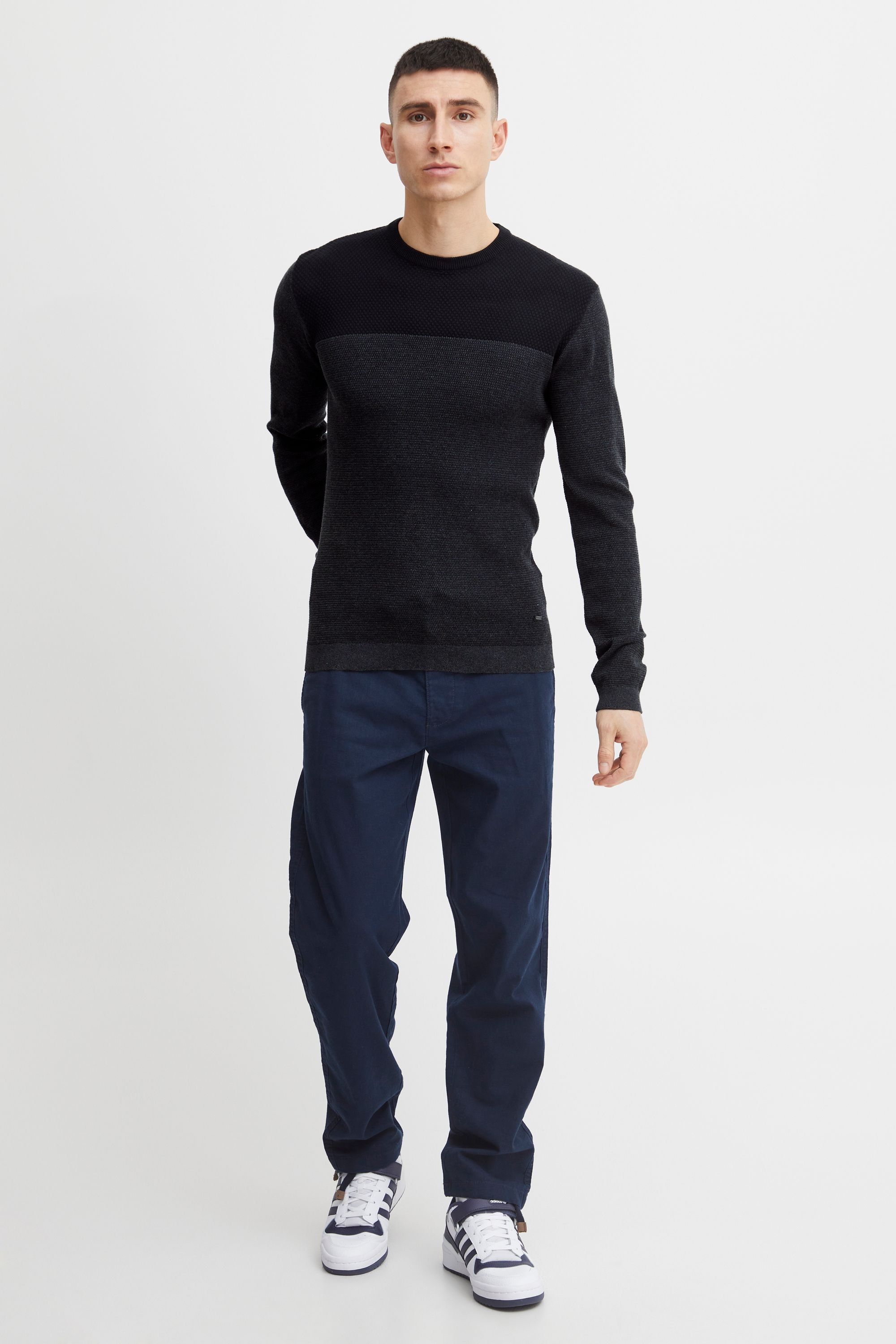 Indicode Strickfleece-Pullover »Strickpullover IDLabel«