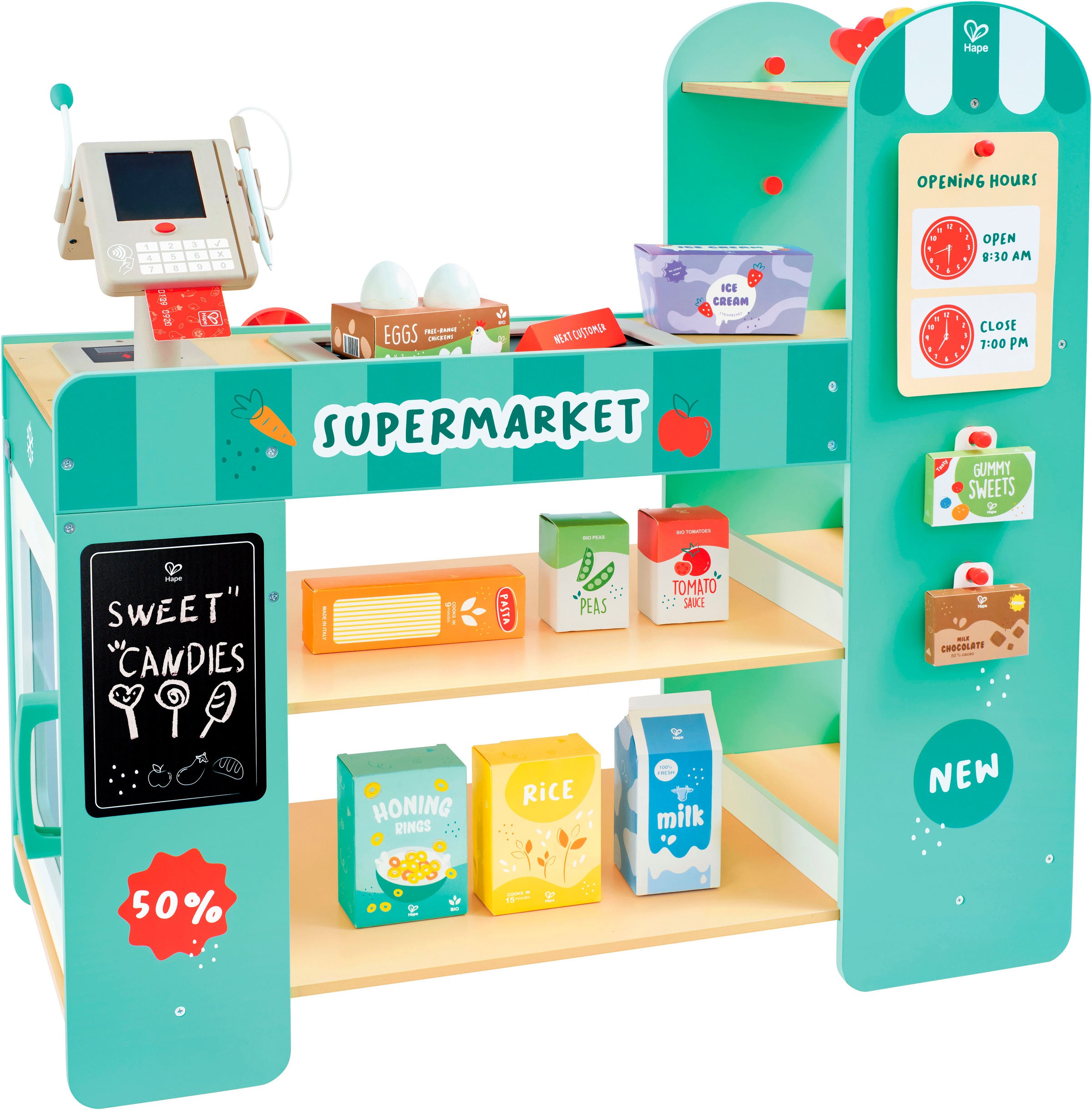 Hape Kaufladen »Intelligenter Supermarkt«