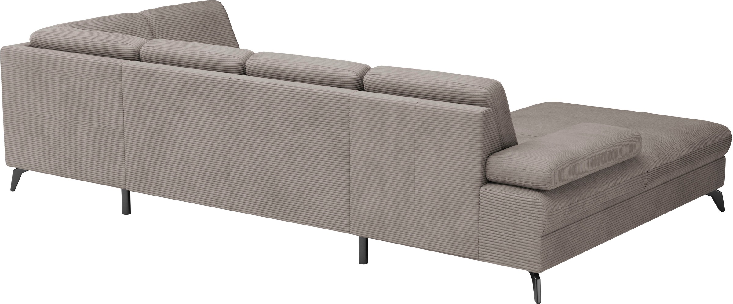 sit&more Wohnlandschaft »Morris Jubi U-Form«, inkl. Armteilfunktion und 1 Zierkissen, wahlweise mit Bettfunktion