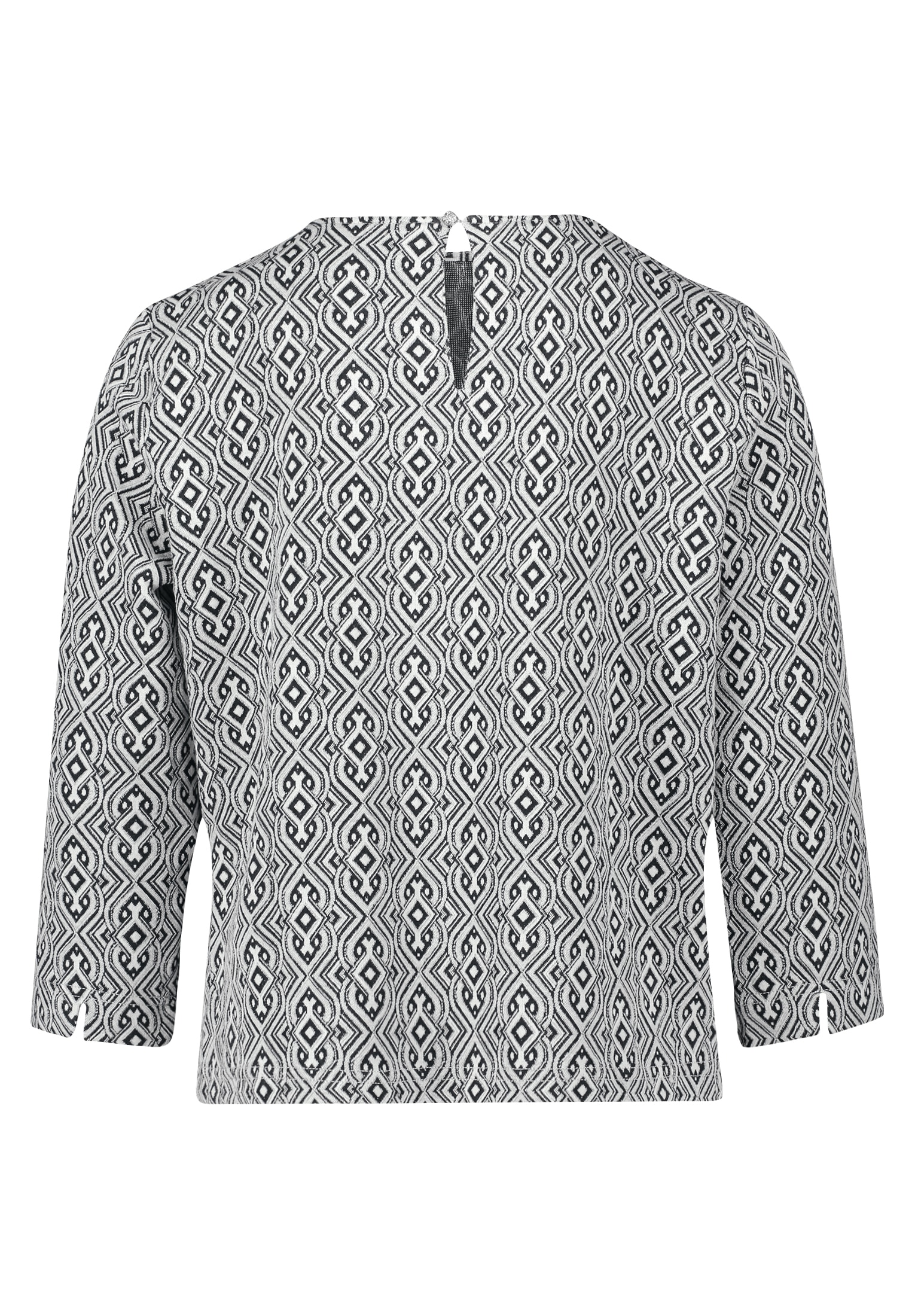 Cartoon Klassische Bluse »Blusenshirt mit Jacquard«