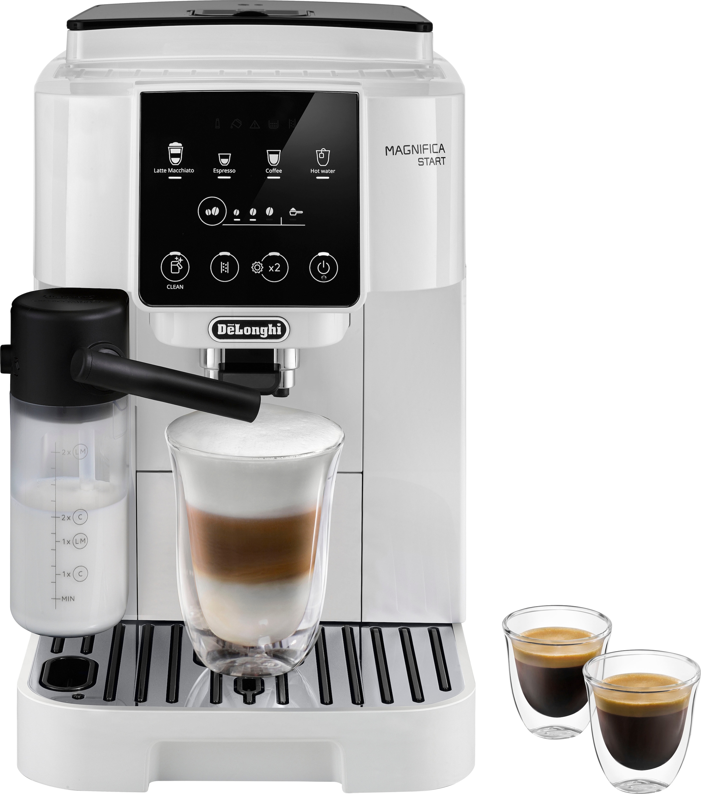 De\'Longhi Kaffeevollautomat ECAM weiß« bei OTTO »Magnifica Start jetzt kaufen 220.61.W