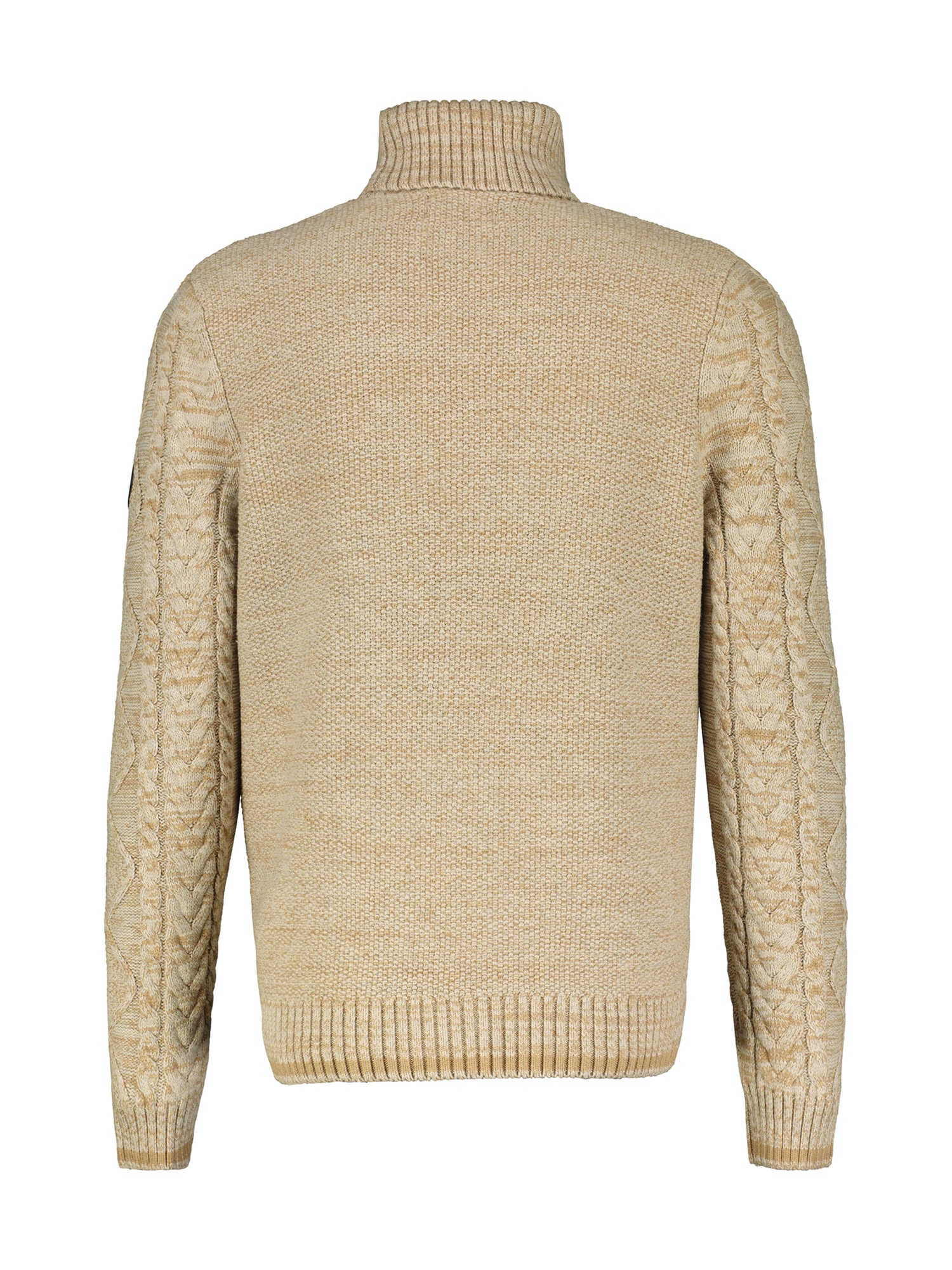 LERROS Strickpullover »LERROS Jacquard-Rollkragenpullover«