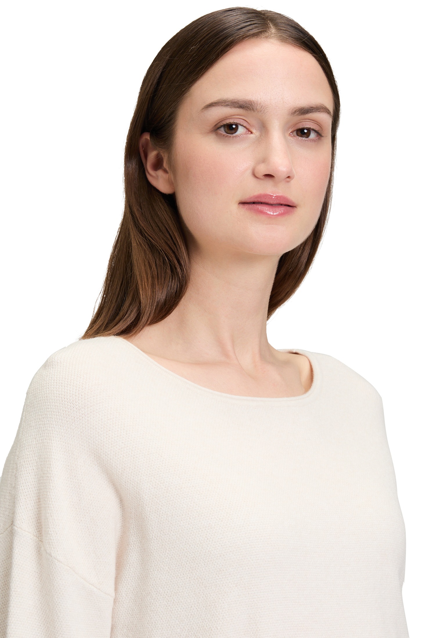 Betty&Co Strickpullover »Strickpullover mit Rundhalsausschnitt«
