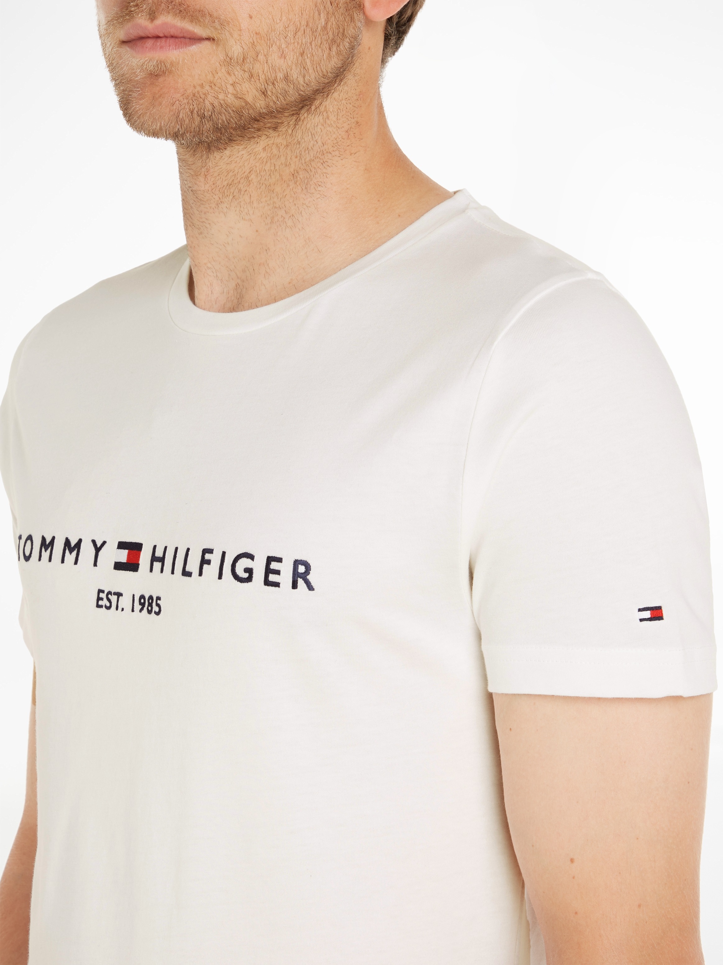 Tommy Hilfiger T-Shirt »TOMMY FLAG HILFIGER TEE«