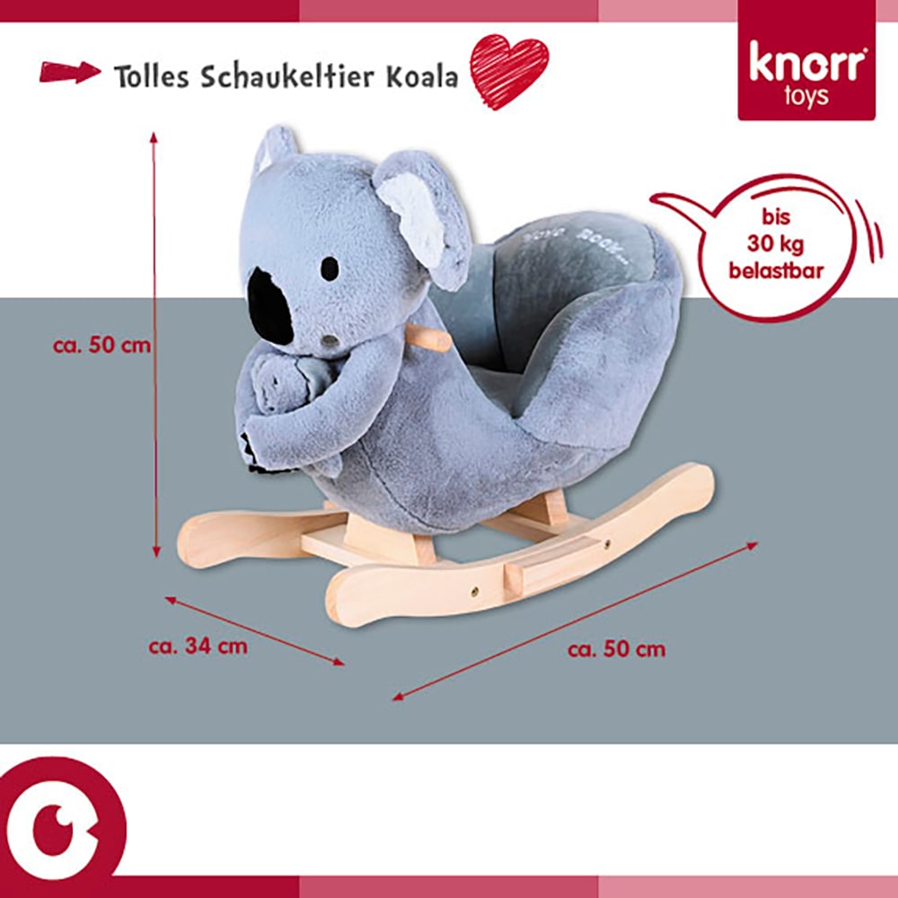 Knorrtoys® Schaukeltier »Koala«