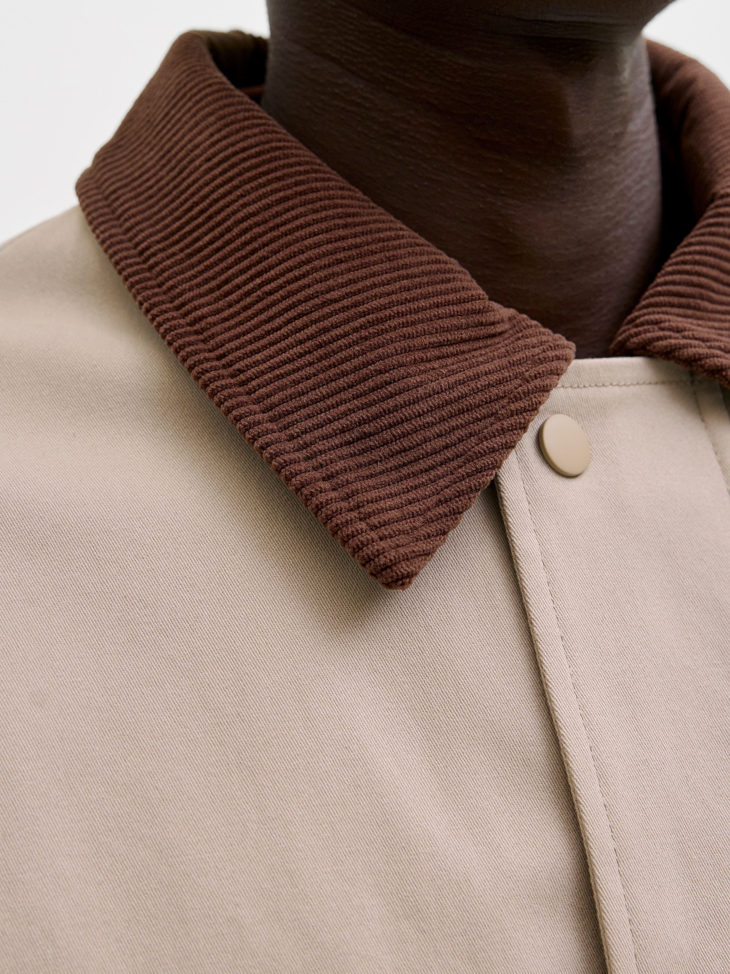 Jack & Jones Kurzjacke »JJEGRAHAM WORKER JACKET SN« mit Fly-Away-Kragen