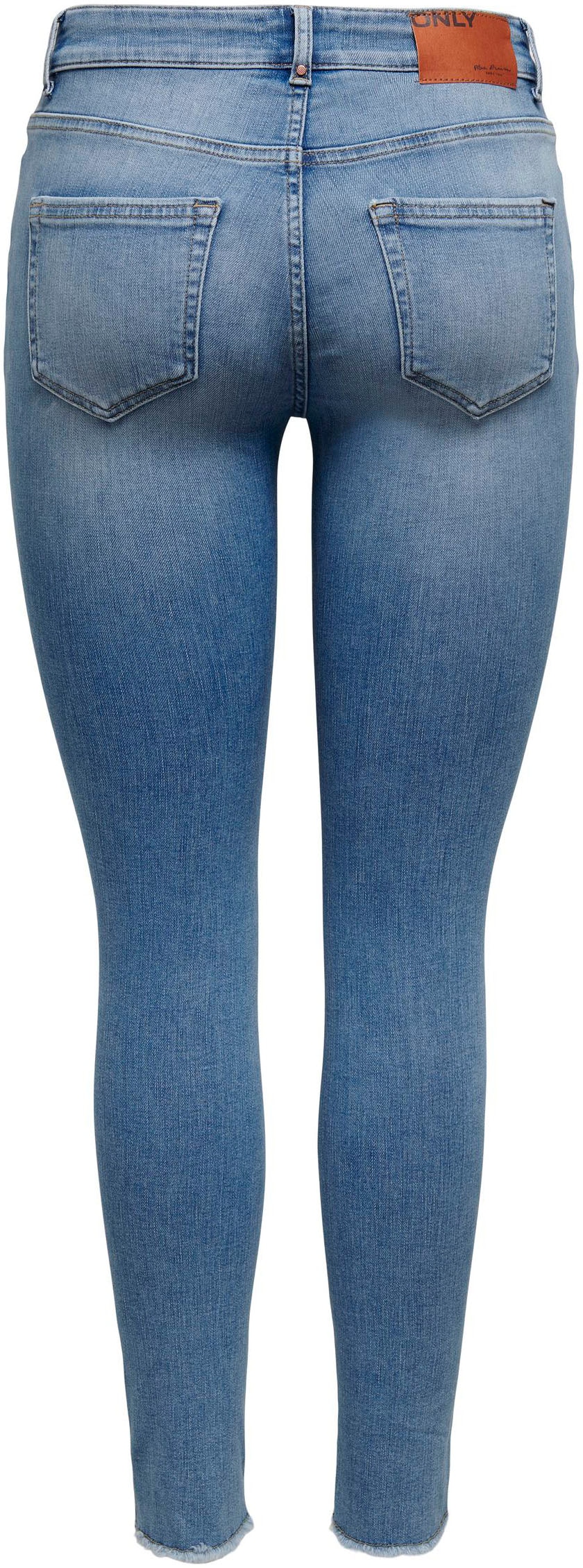 ONLY Ankle-Jeans »ONLBLUSH MID SK ANK RW CRO155 NOOS«