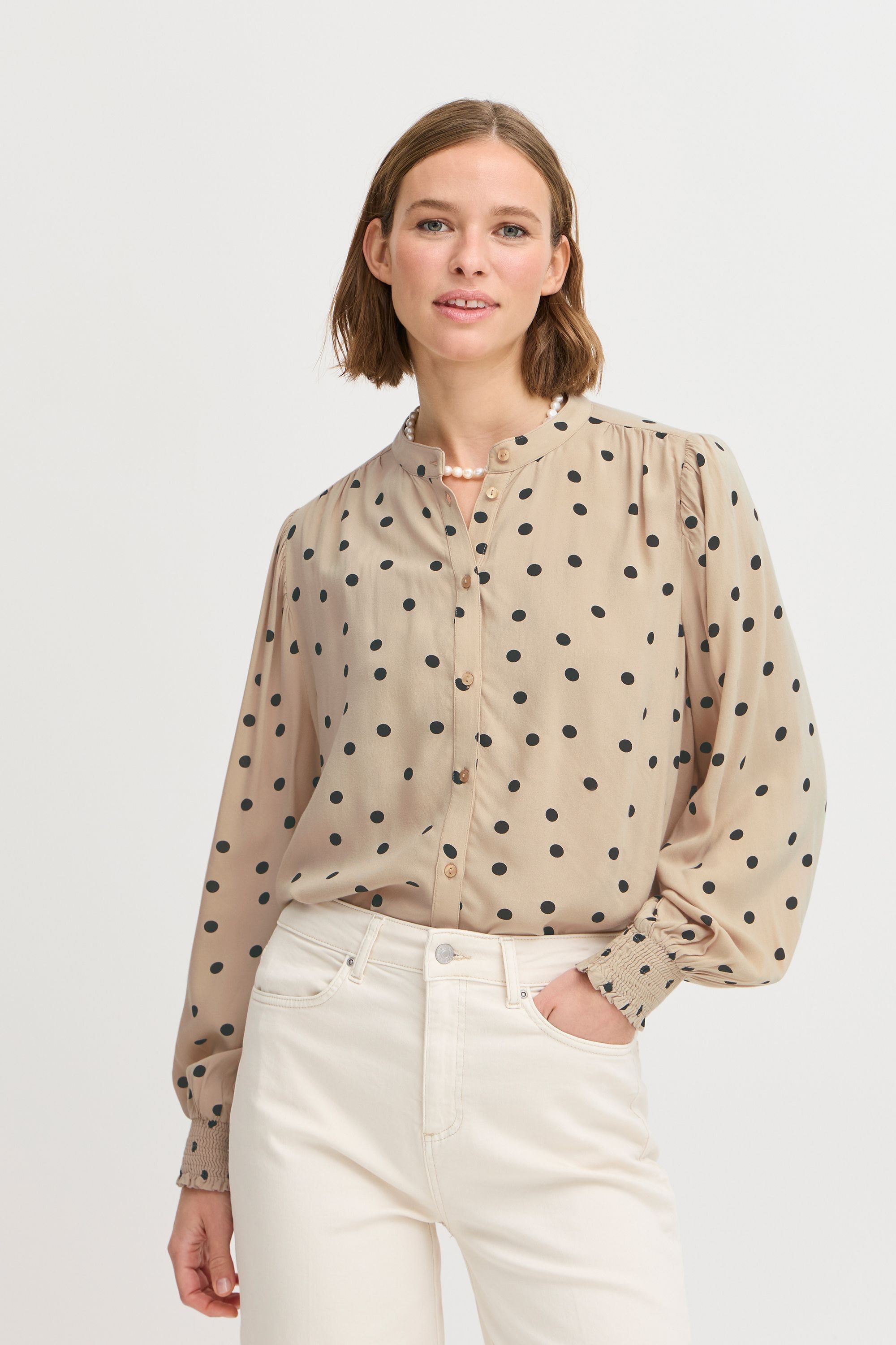 b.young Tunika »Langarmbluse BYJOSA AOP SMOCK BLOUSE -«