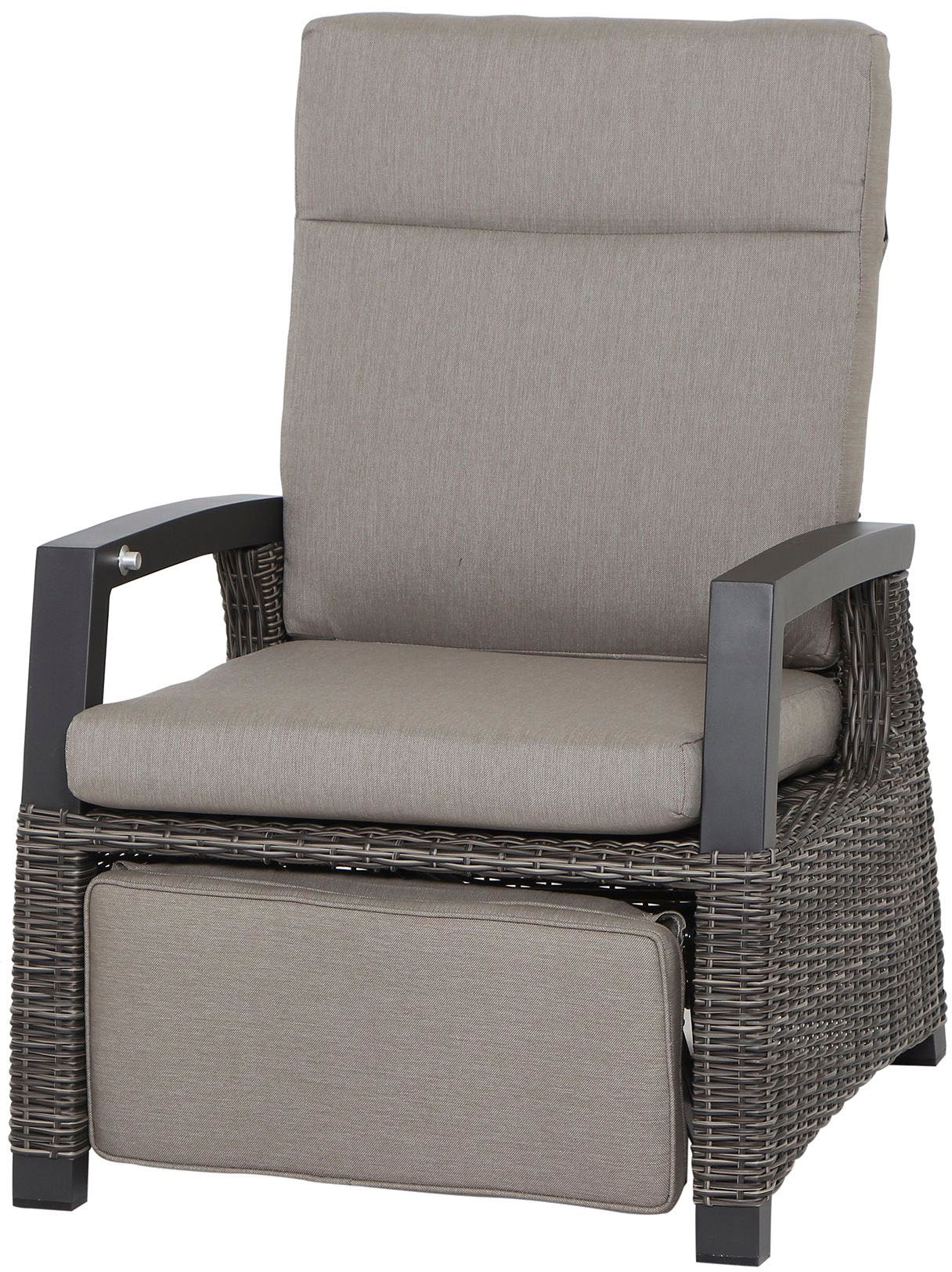 Siena Garden Gartenlounge-Set »Corido« Set, 8 Stk. tlg. bestehend aus 4 Sesseln und 4 Auflagen