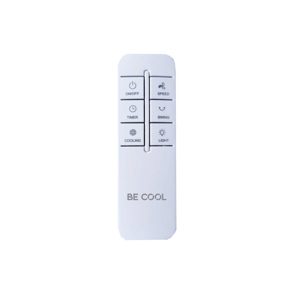 be cool Ventilatorkombigerät »Digitaler Turm-Luftkühler BC2TAC2401 weiß«