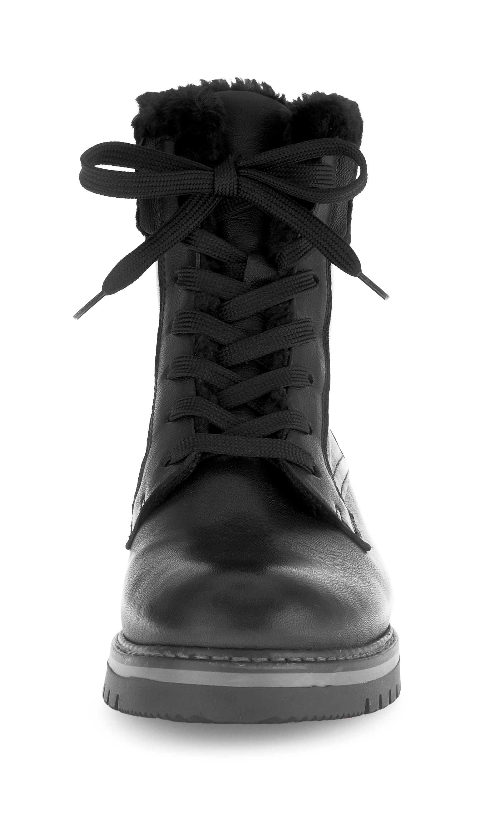 Gabor Winterstiefelette »GENUA«, Blockabsatz, Winterboots mit Teddyplüsch-Kragen