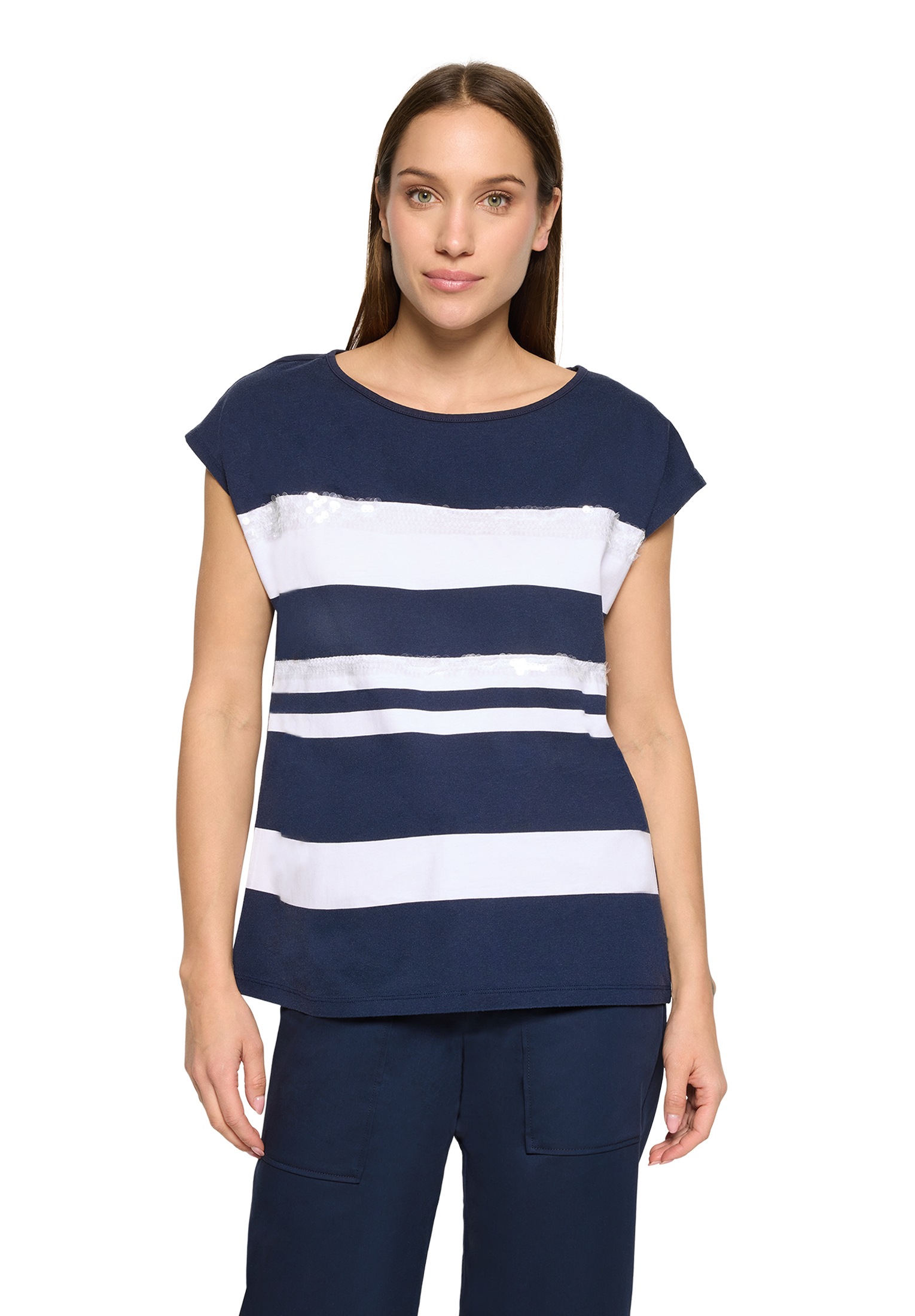 Betty Barclay Rundhalsshirt »Casual-Shirt mit Ringel«