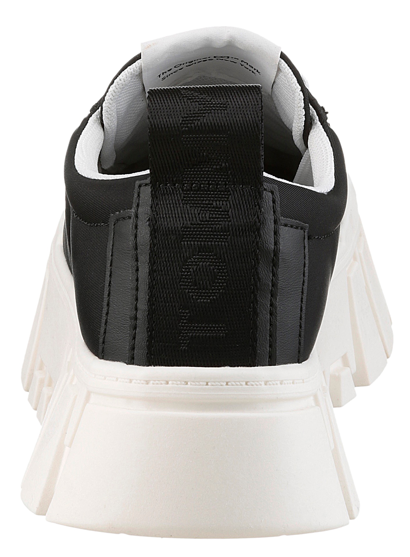 Tommy Jeans Plateausneaker »TJW FLATFORM SNEAKER NYLON«, Freizeitschuh, Halbschuh, Schnürschuh mit markanter Plateausohle