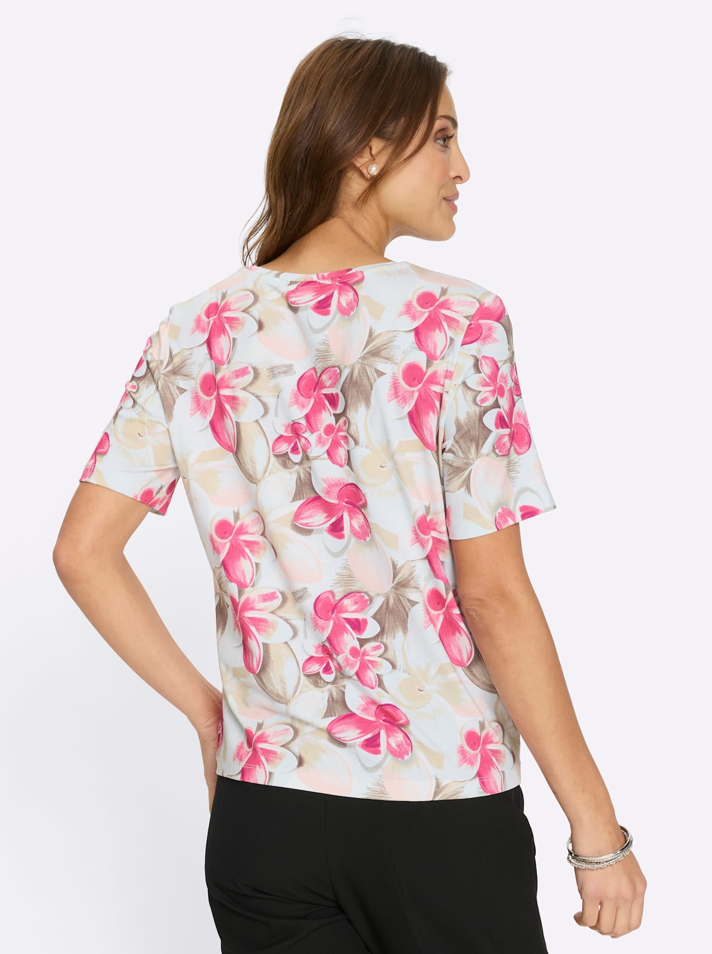 Lady Rundhalsshirt »Druck-Shirt« 1 tlg.