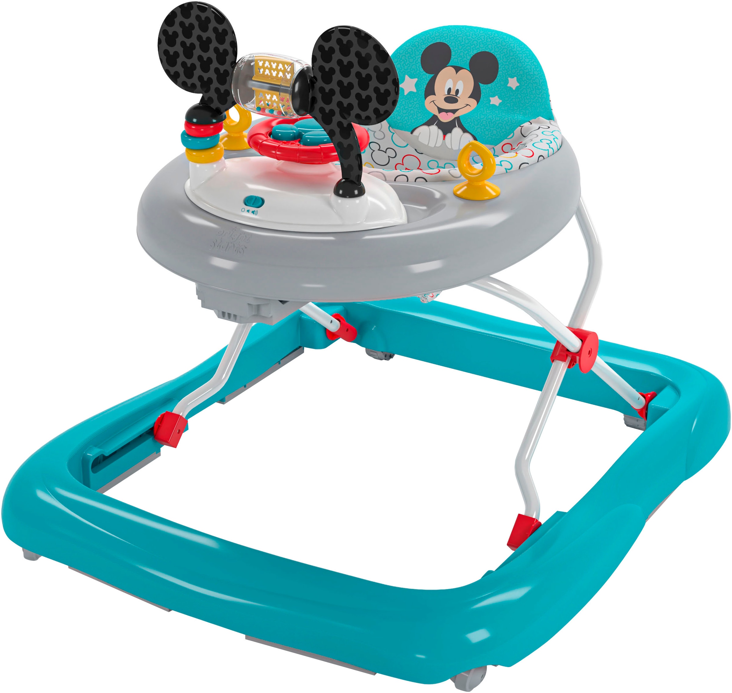 Bright Starts Lauflernhilfe »MICKEY MOUSE Tiny Trek™ Walker, Original Bestie™, 2-in-1 Walker«, mit Licht und Sound