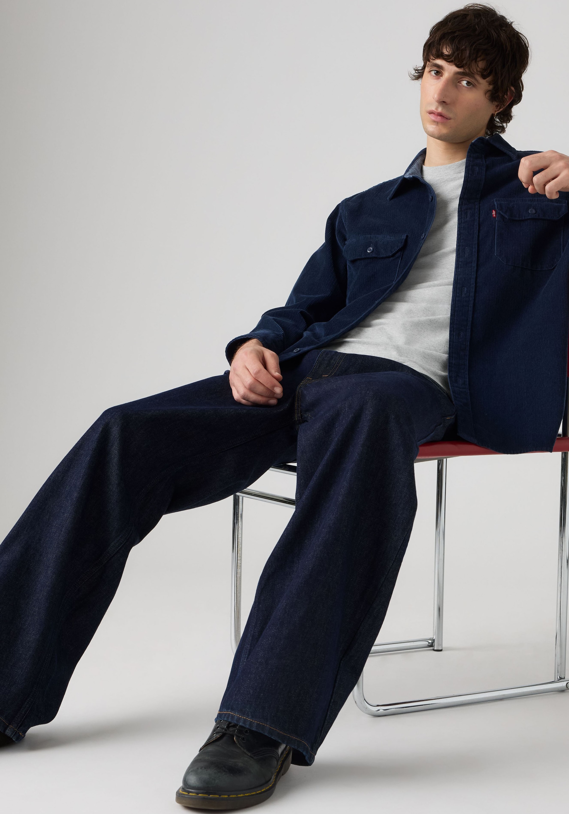 Levi's® Langarmhemd »LE CLASSIC WORKER« aus Feincord