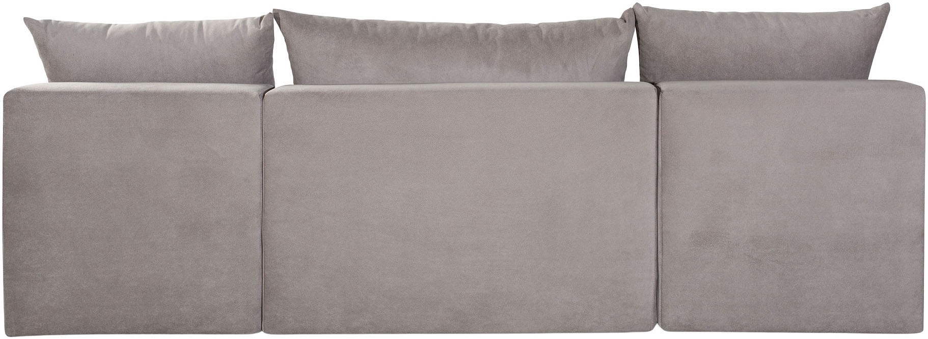 COLLECTION AB Wohnlandschaft »Pico U-Form«, Wohnlandschaft,2 X Ottomane,Polyätherschaum Polsterung